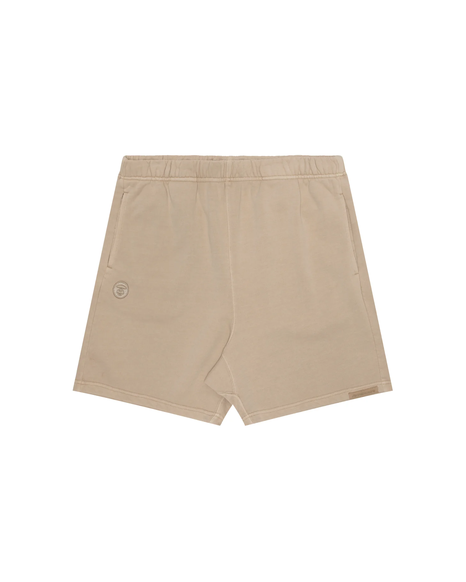 Moonface embroidered sweat shorts