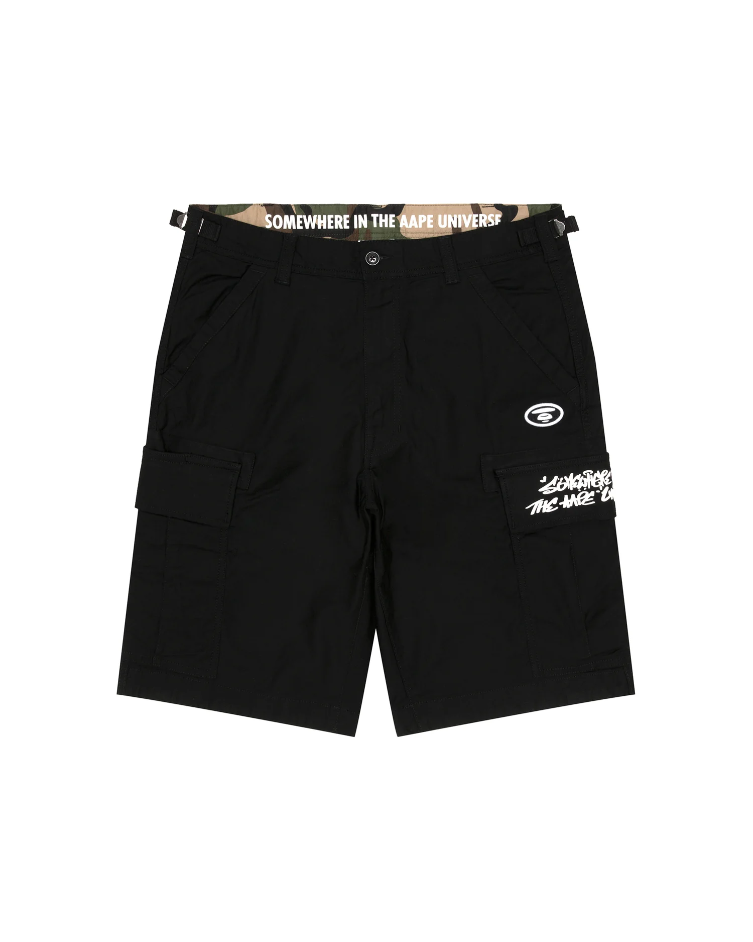 Moonface cargo shorts