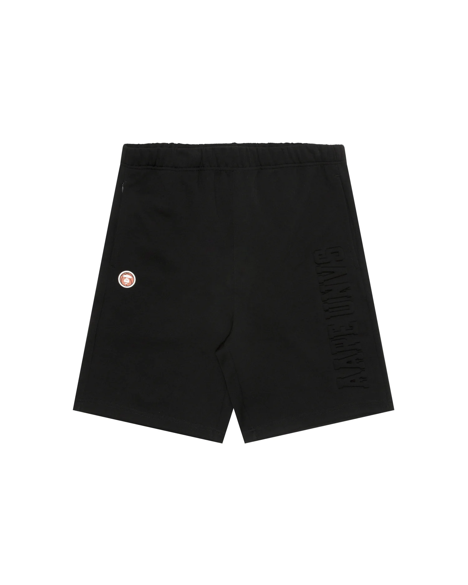 Moonface patch sweat shorts
