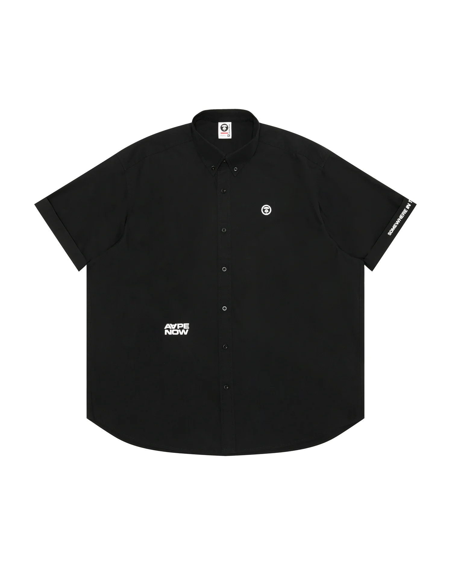 AAPENOW moonface logo short sleeve shirt