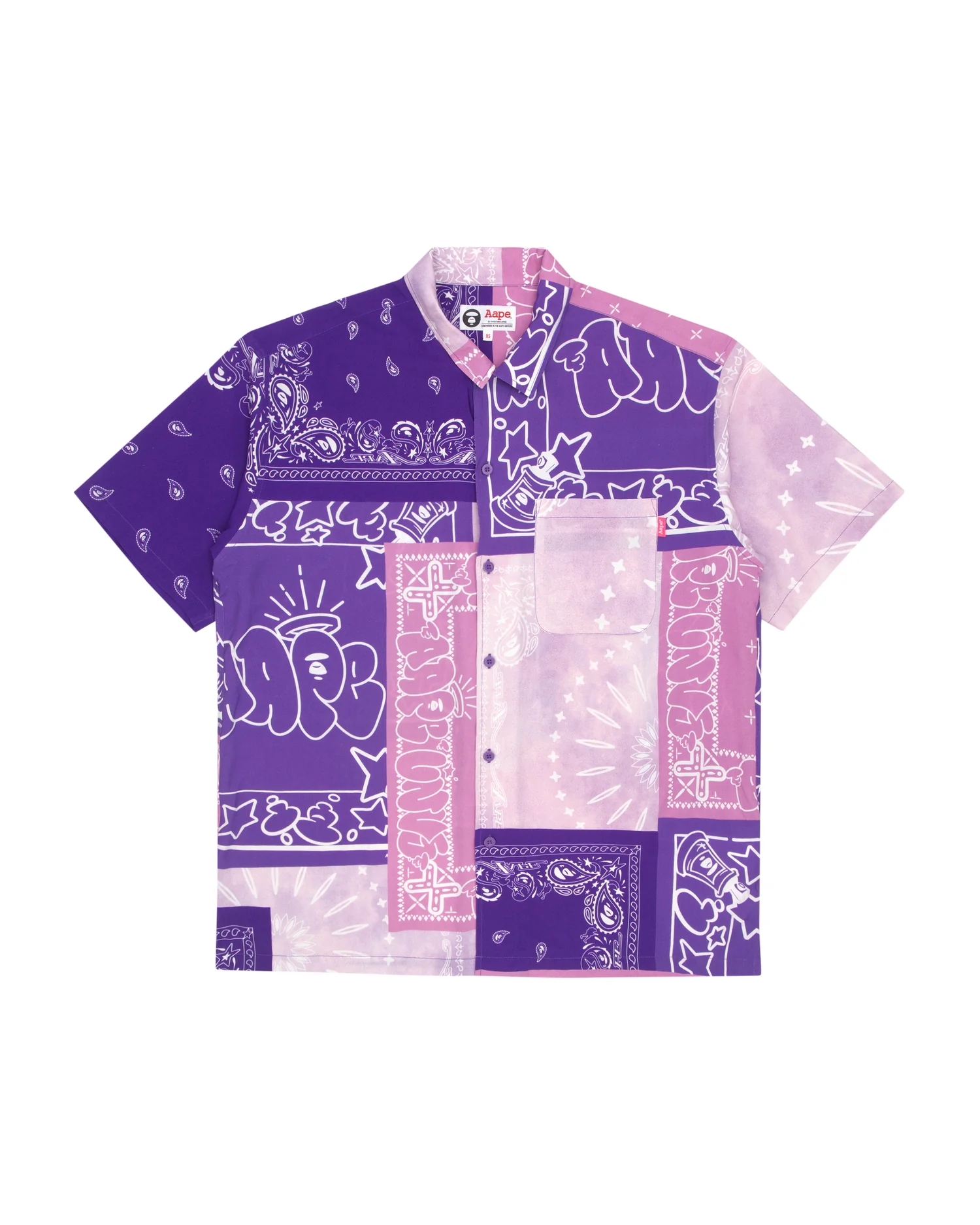 Moonface bandana short sleeve shirt - Image 6