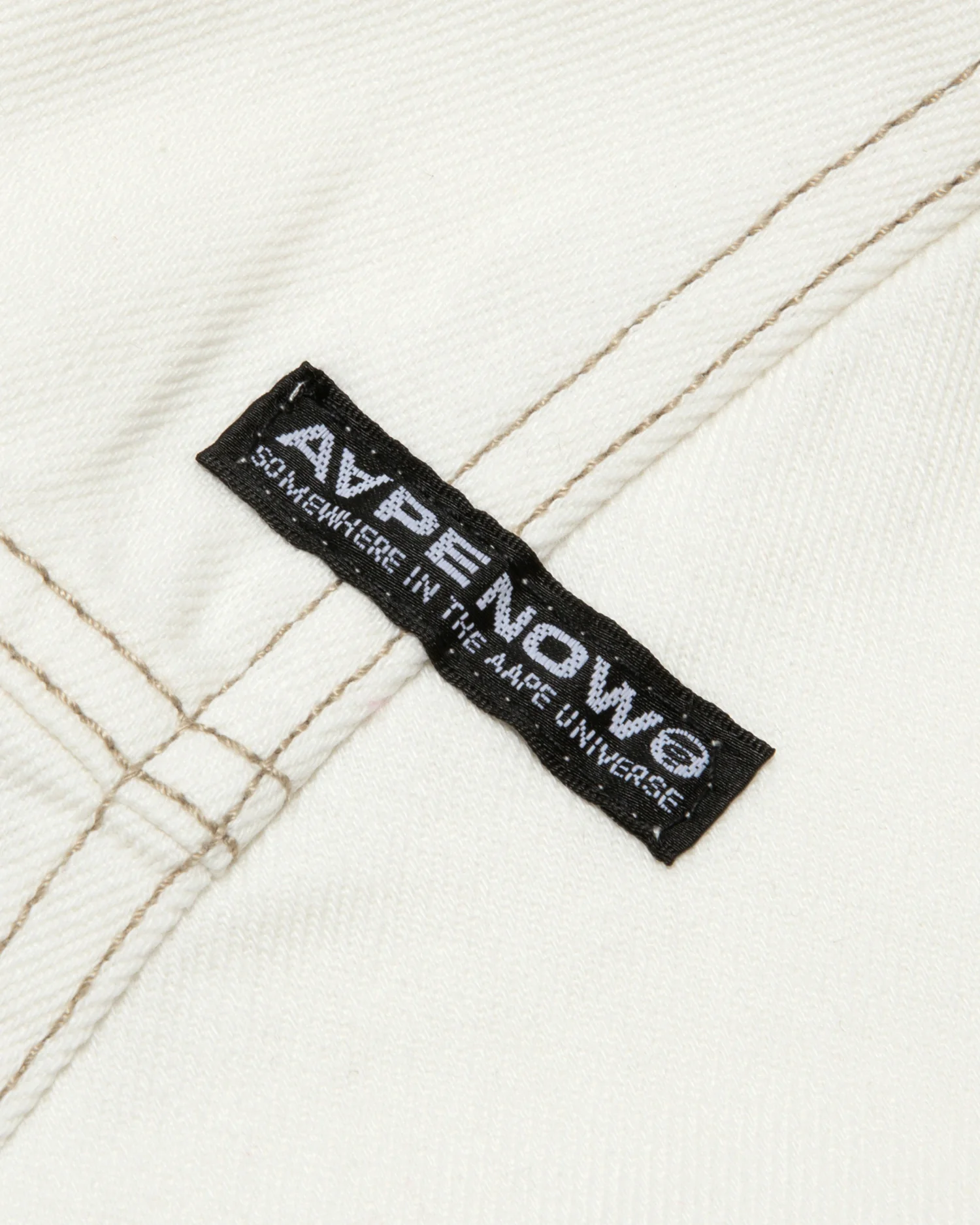 Moonface patch workwear shirt - Image 4