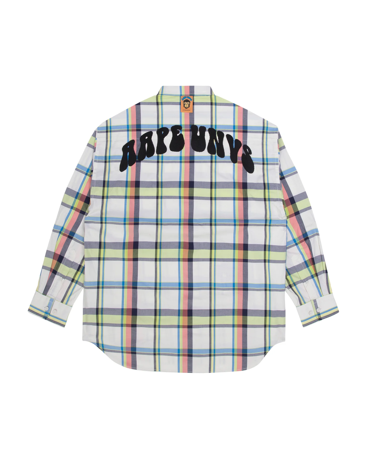 Moonface plaid button-down shirt - Image 2