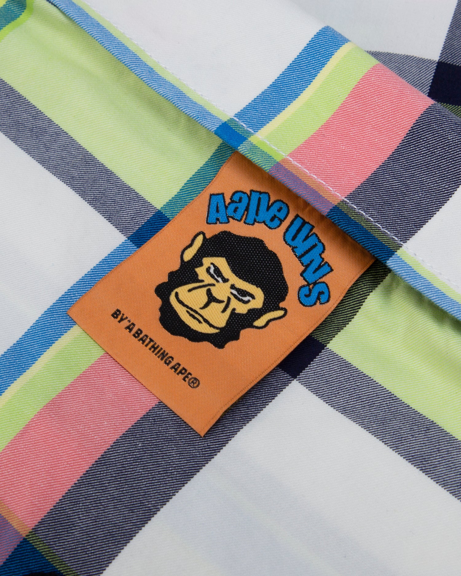 Moonface plaid button-down shirt - Image 5