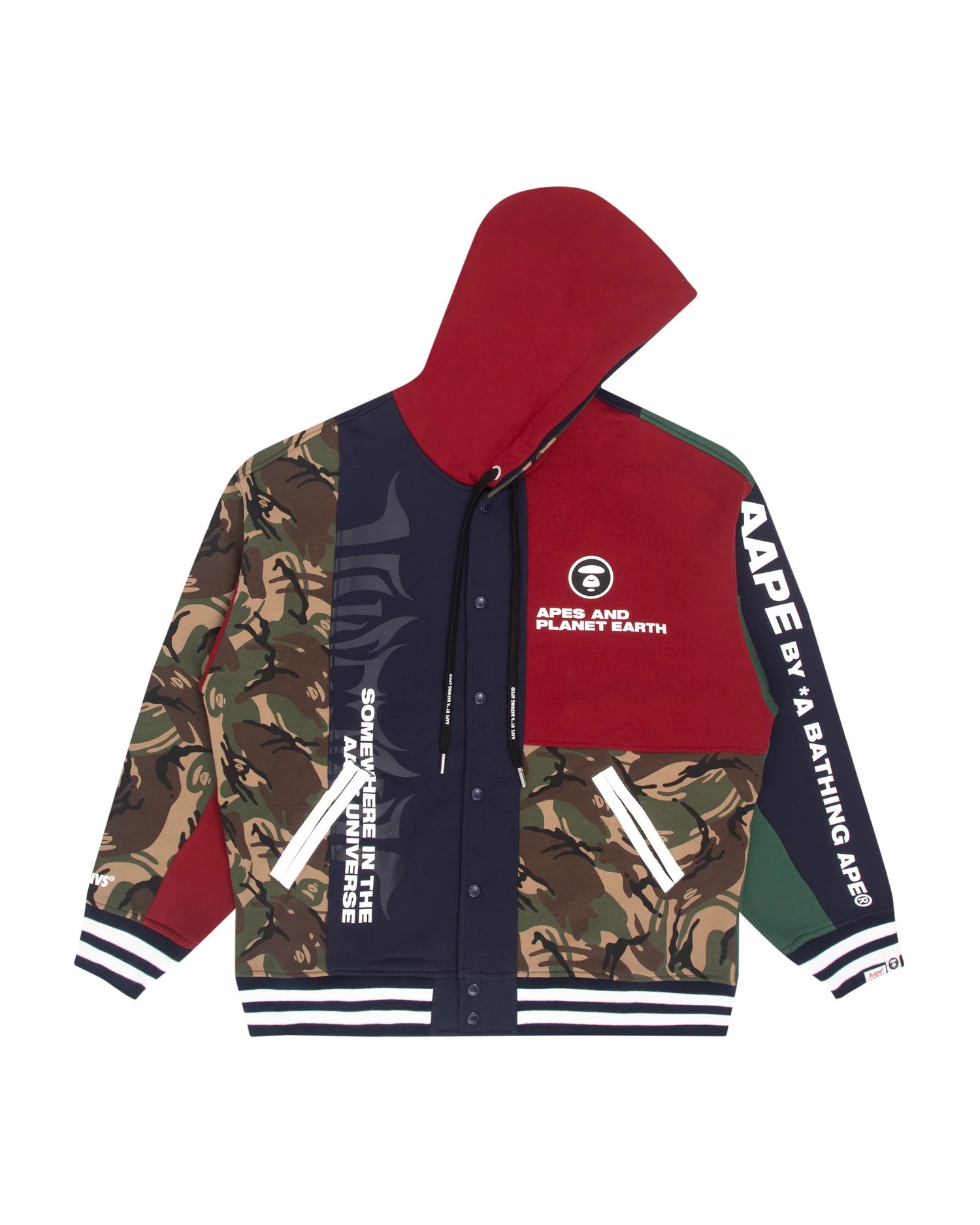 Buttoned hoodie