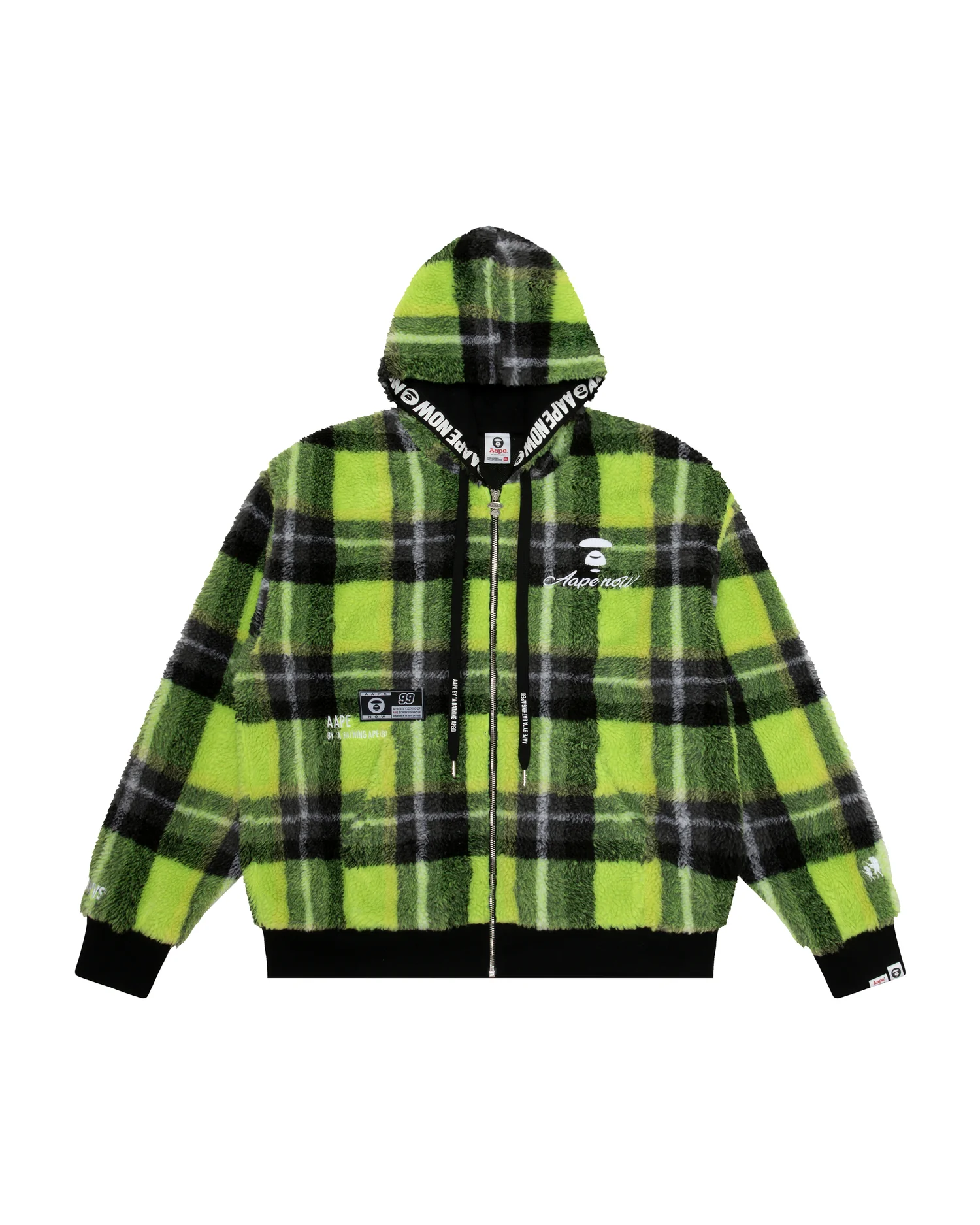 Plaid zip hoodie - Image 12