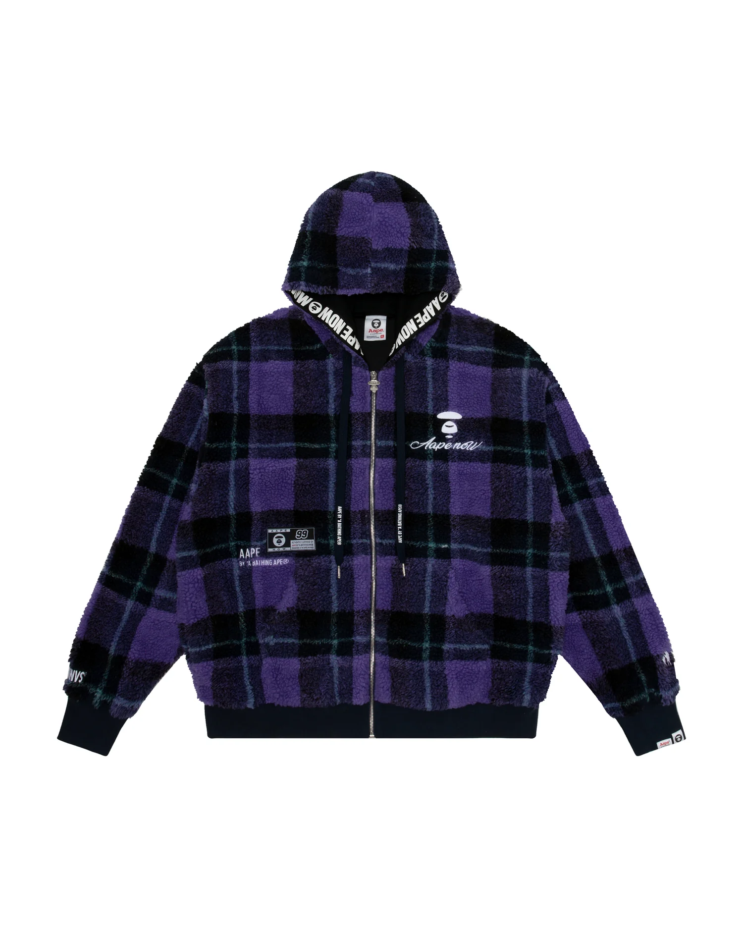 Plaid zip hoodie - Image 18