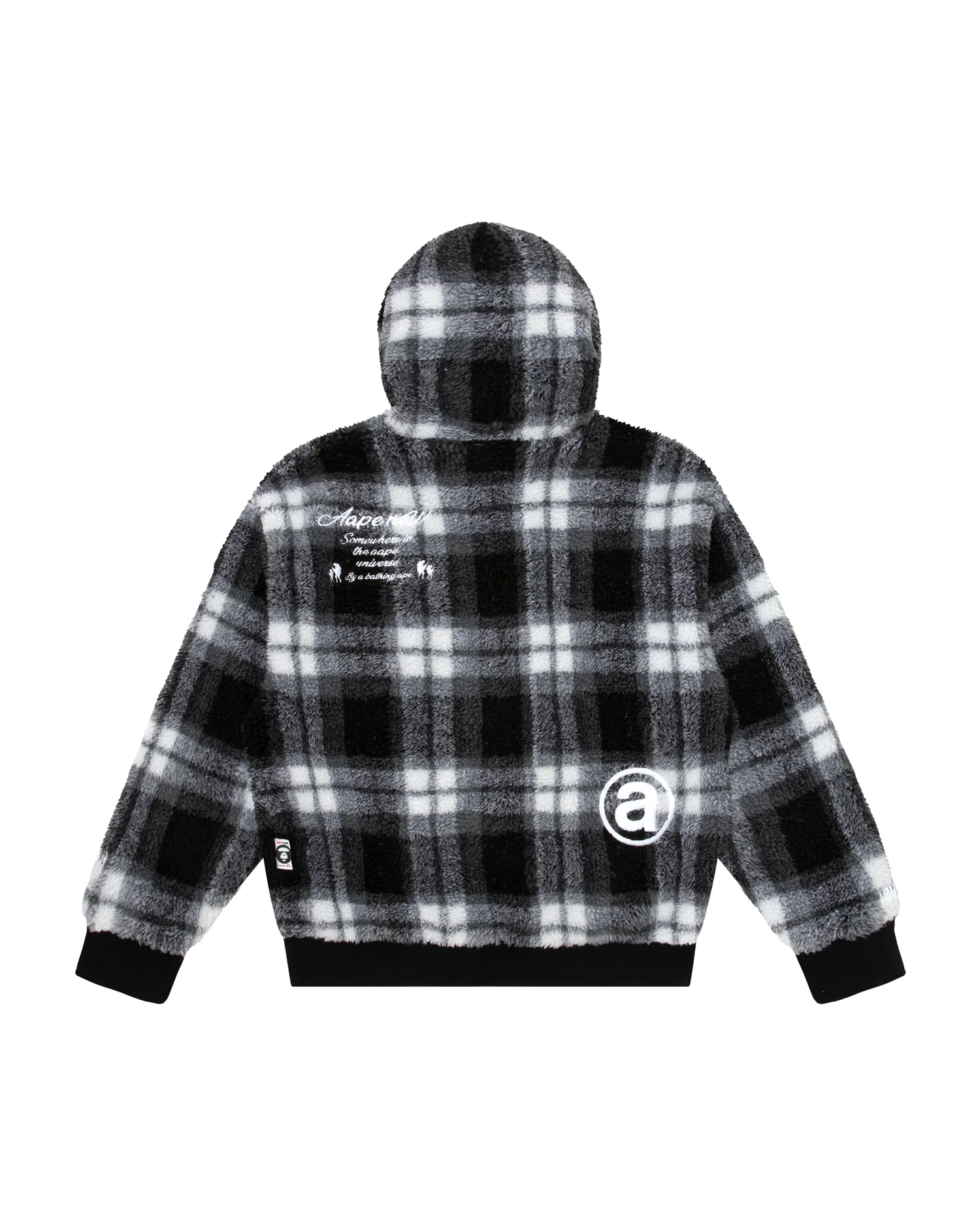 Plaid zip hoodie - Image 2