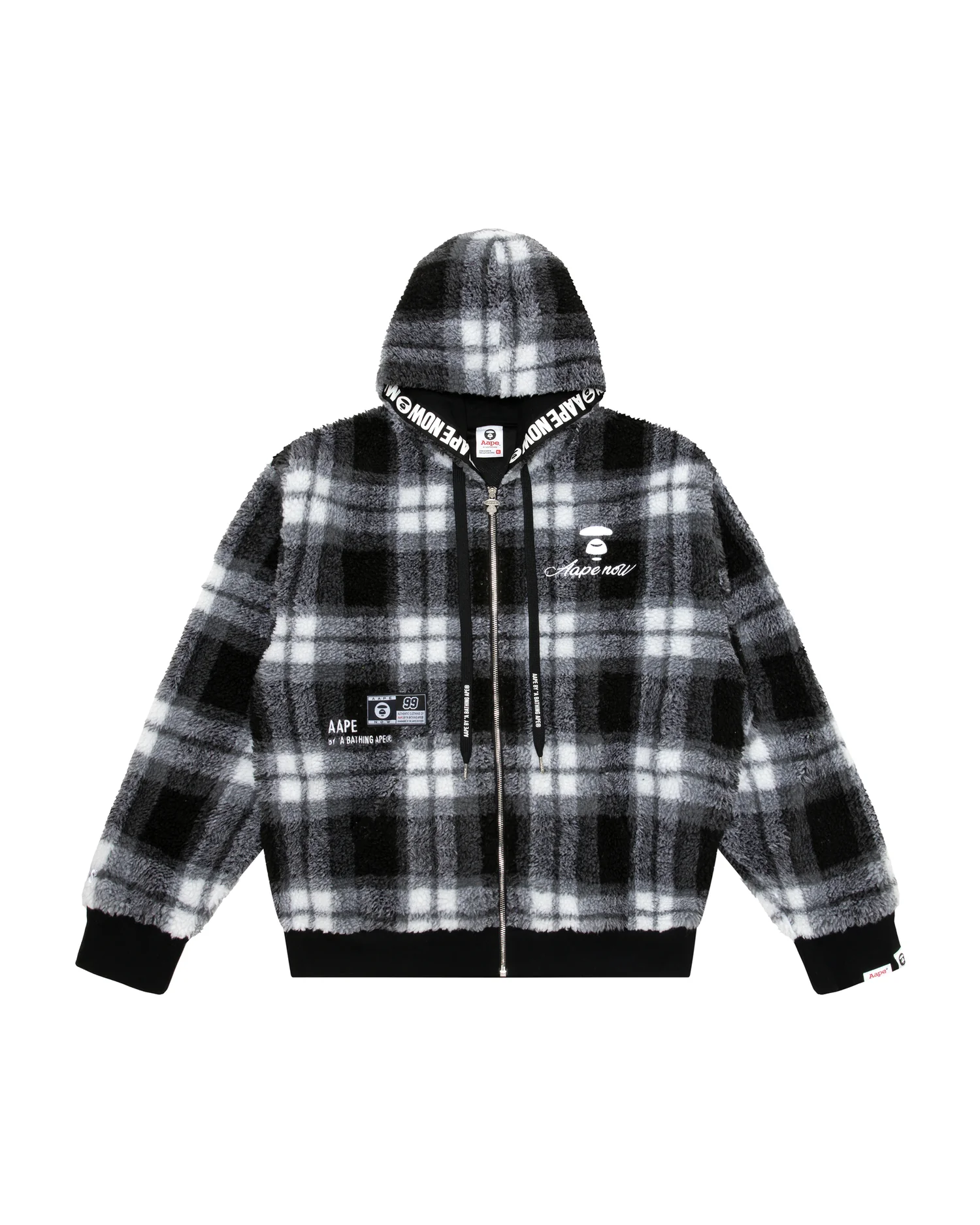 Plaid zip hoodie - Image 6