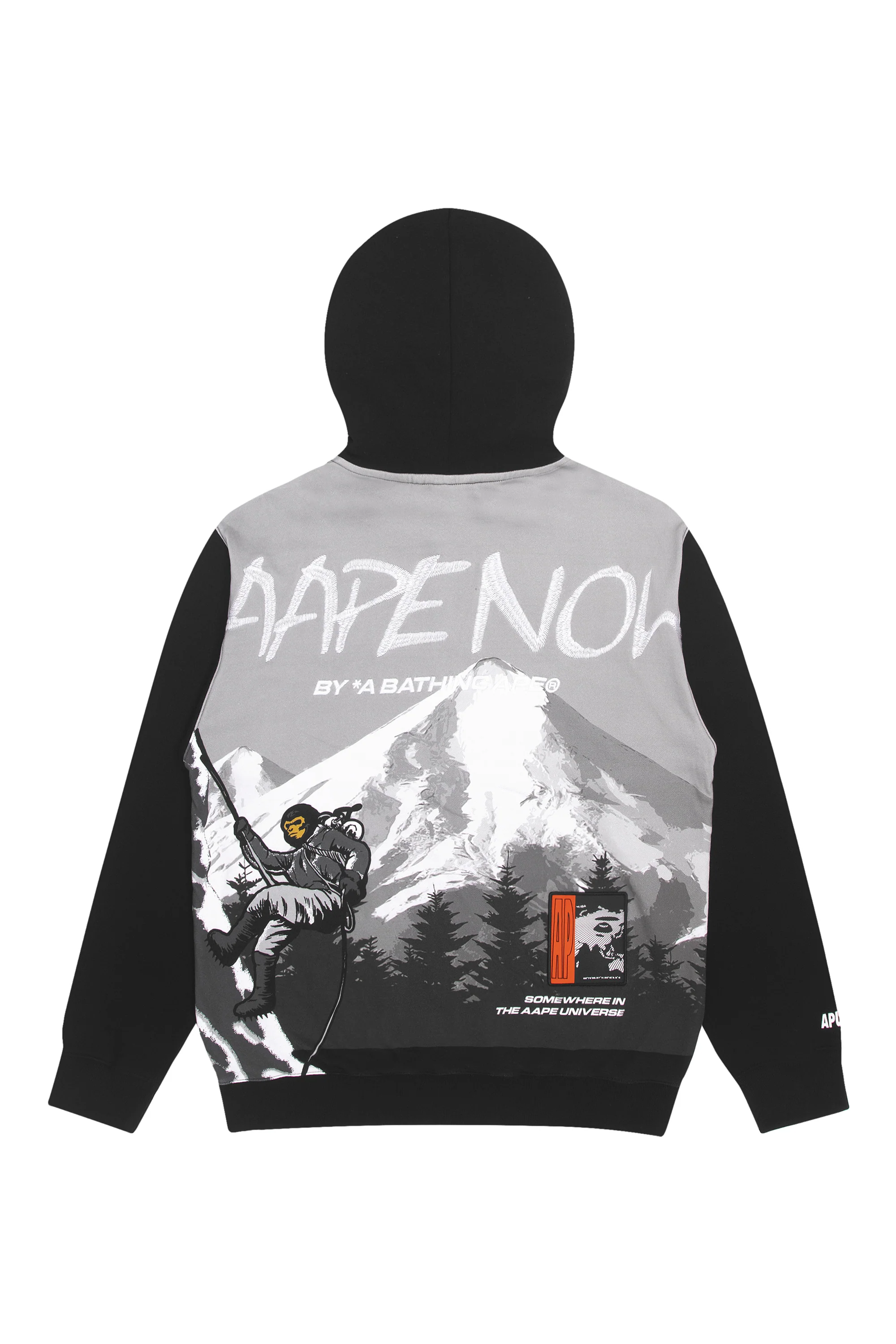 Back printed zip hoodie - Image 8