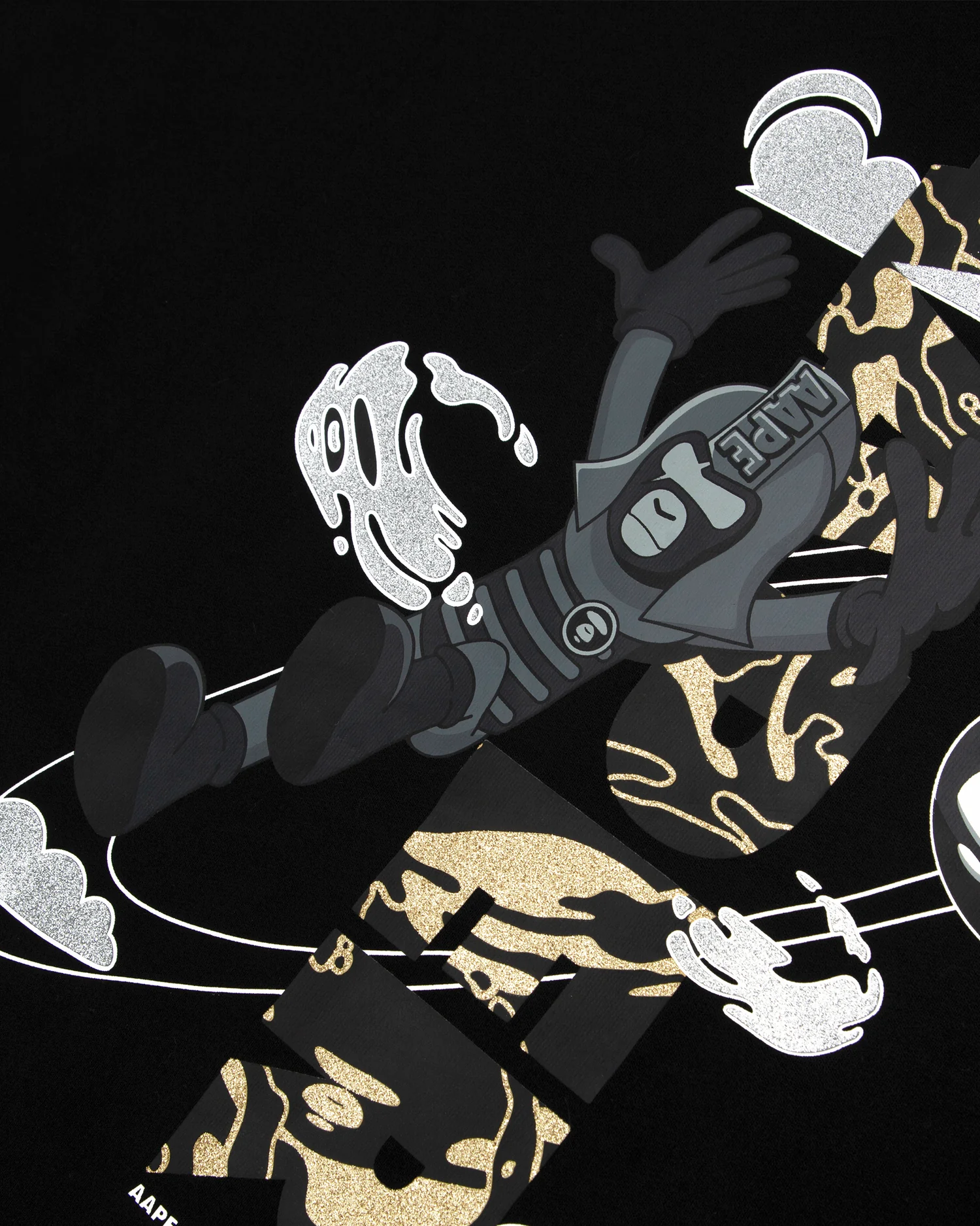 Graphic back zip-up hoodie - Image 4