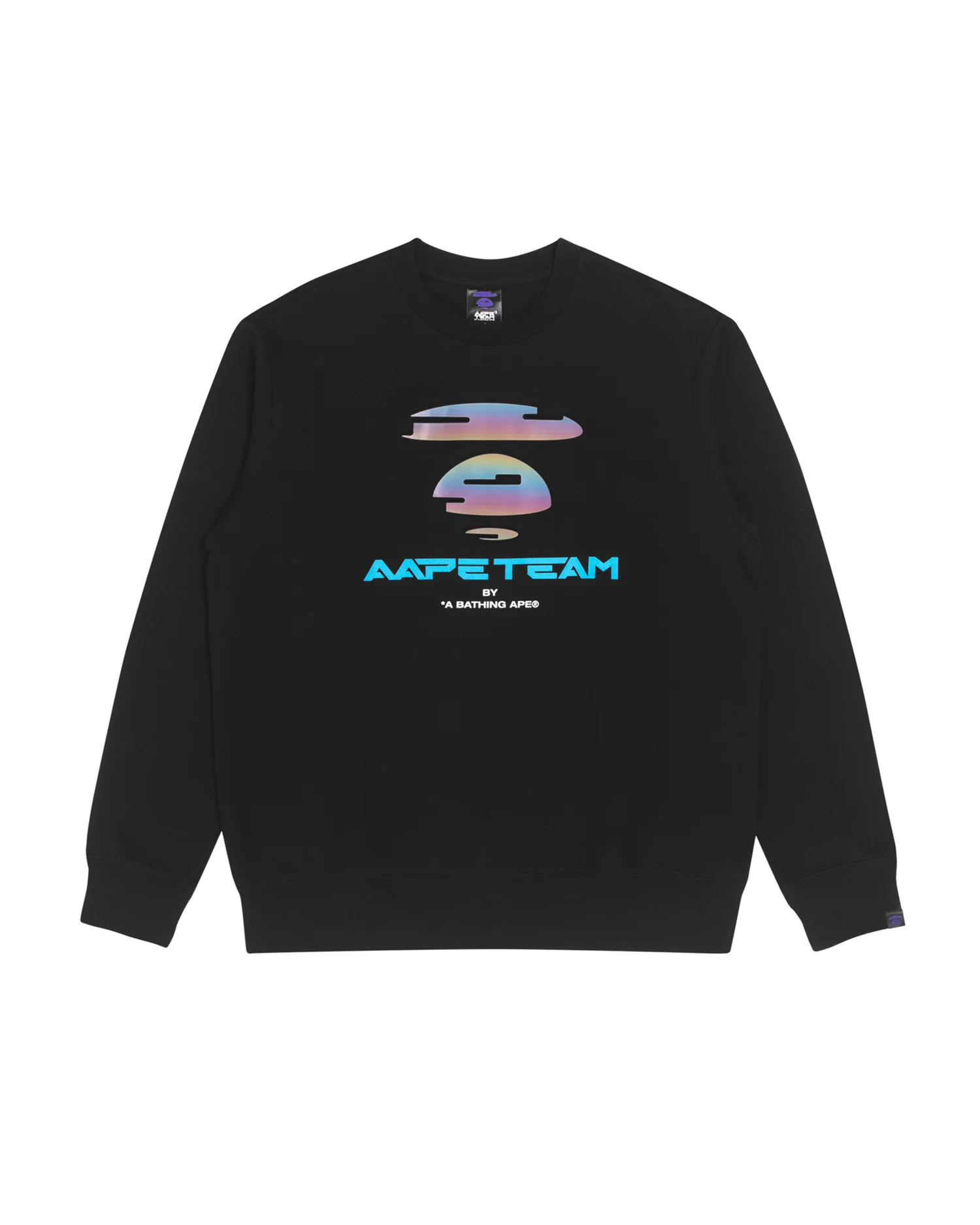 Moonface gradient graphic sweatshirt