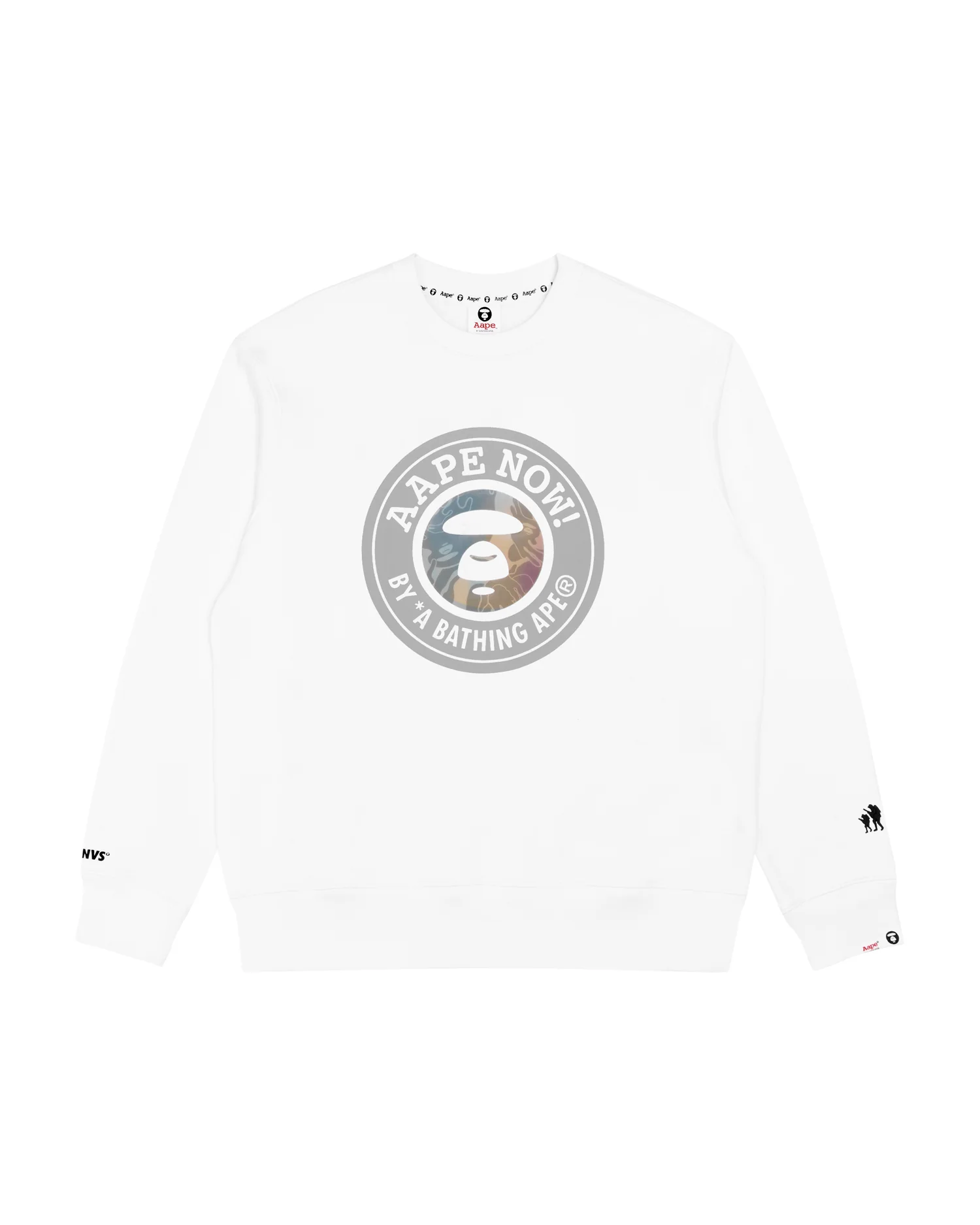 Moonface graphic relaxed sweatshirt