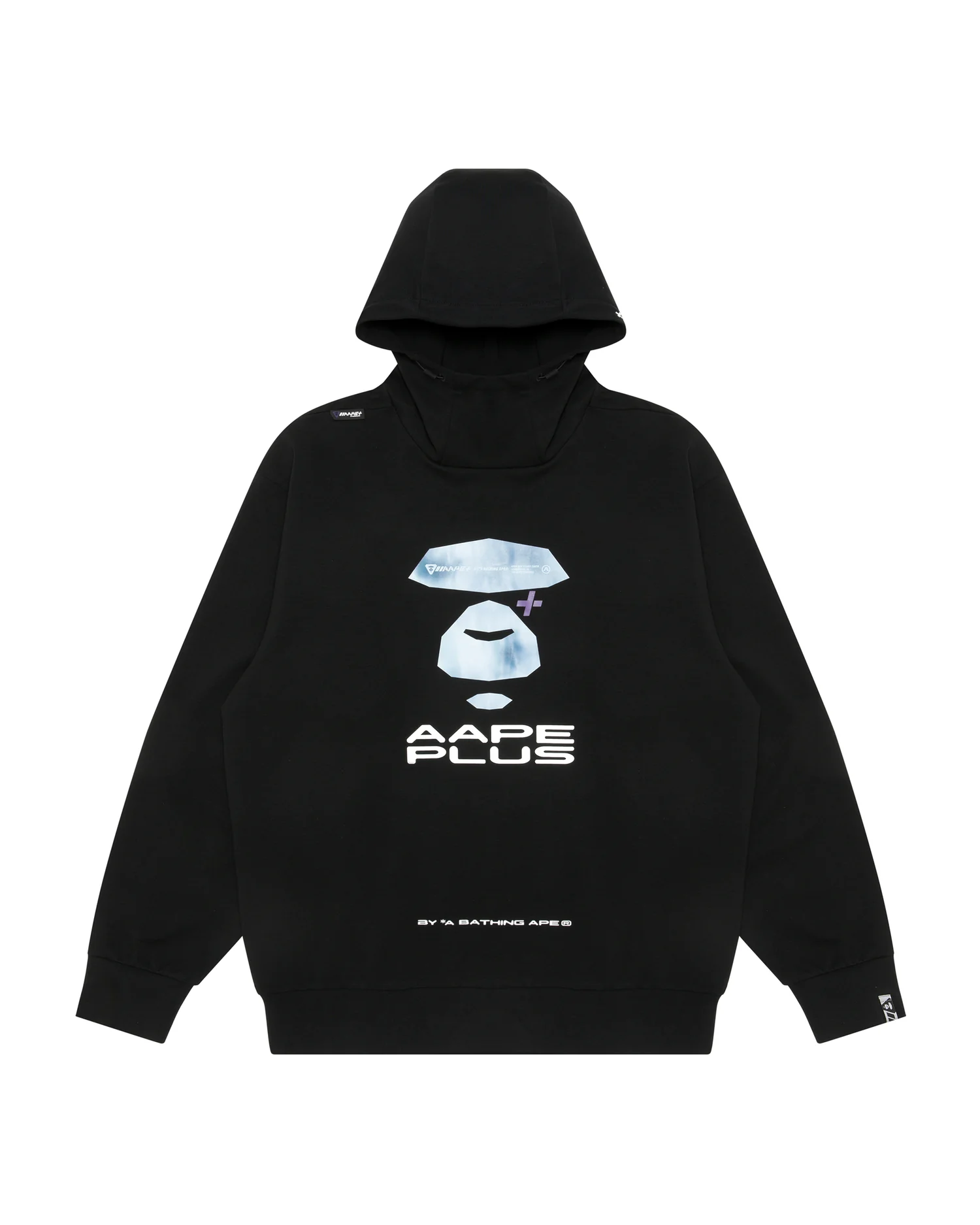 Moonface graphic hoodie