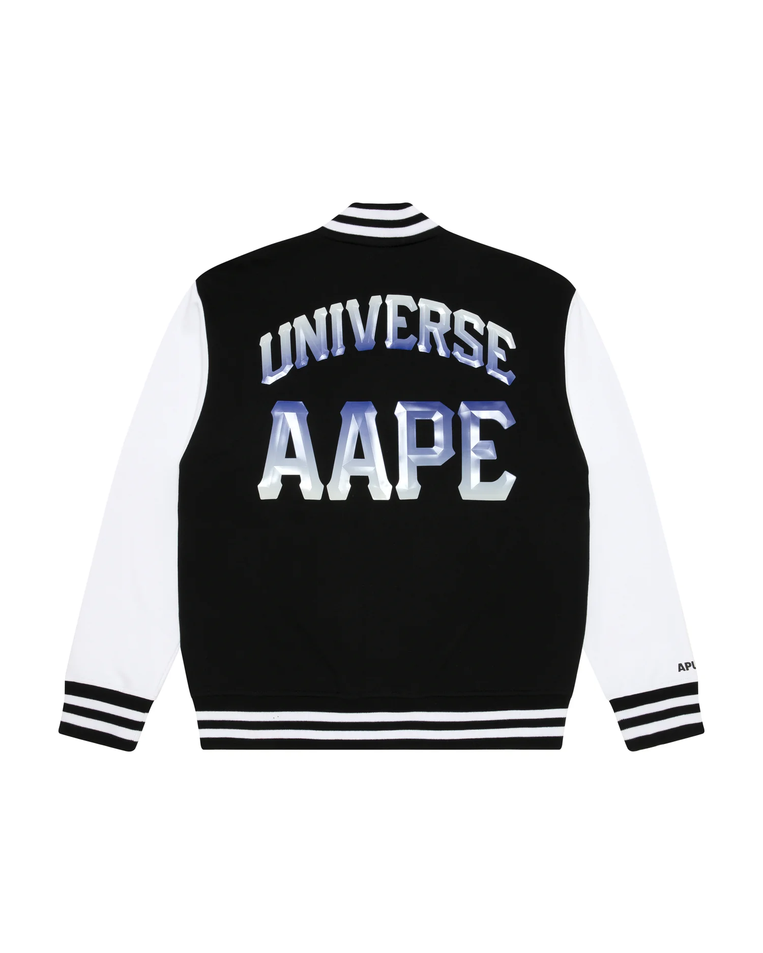 Moonface patch logo baseball jacket - Image 2
