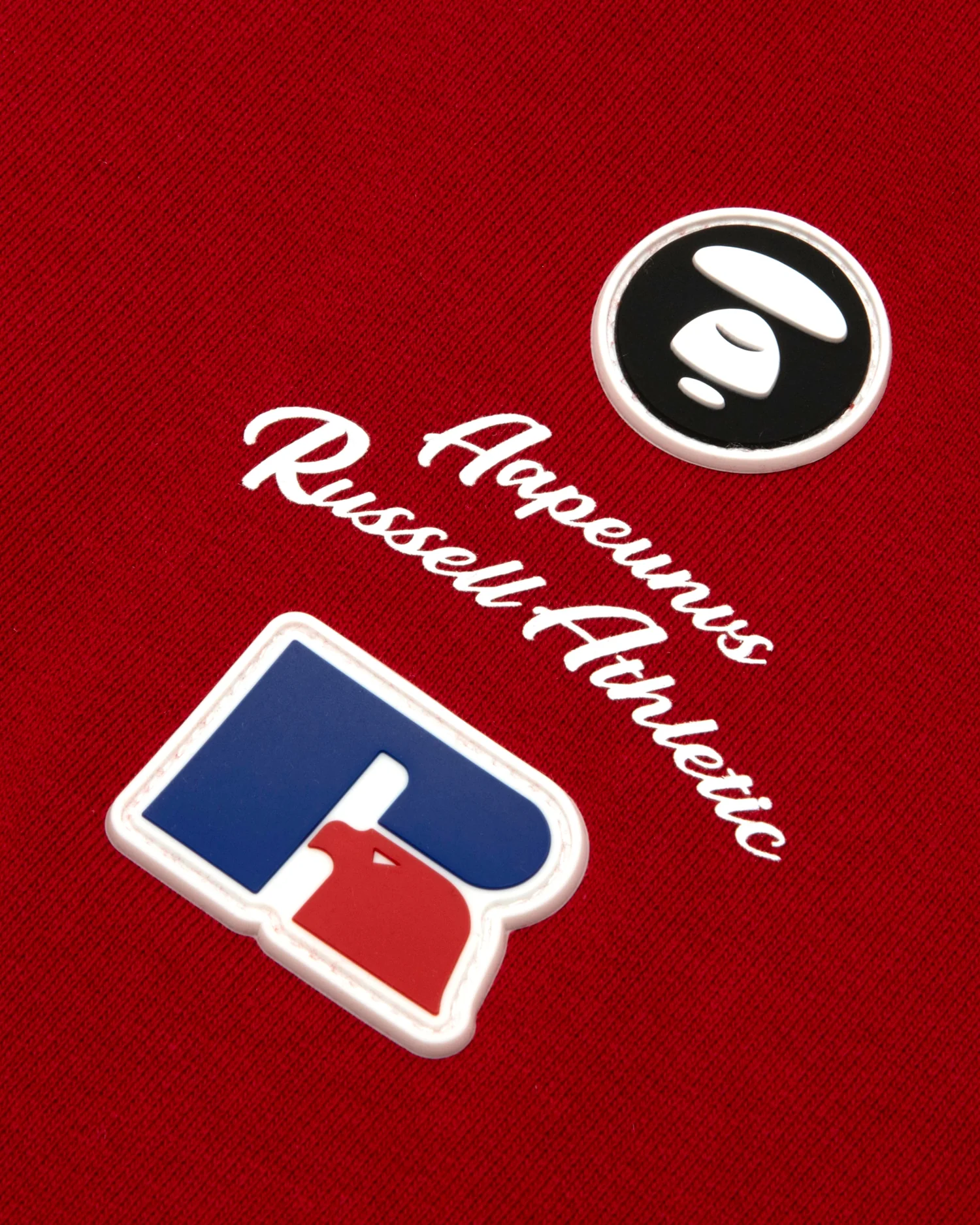 X Russell Athletic AAPEUNVS logo hoodie - Image 8