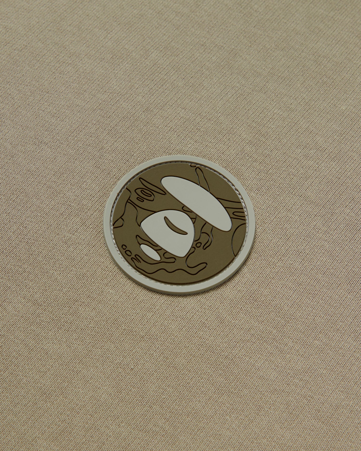 Moonface patch hoodie - Image 3