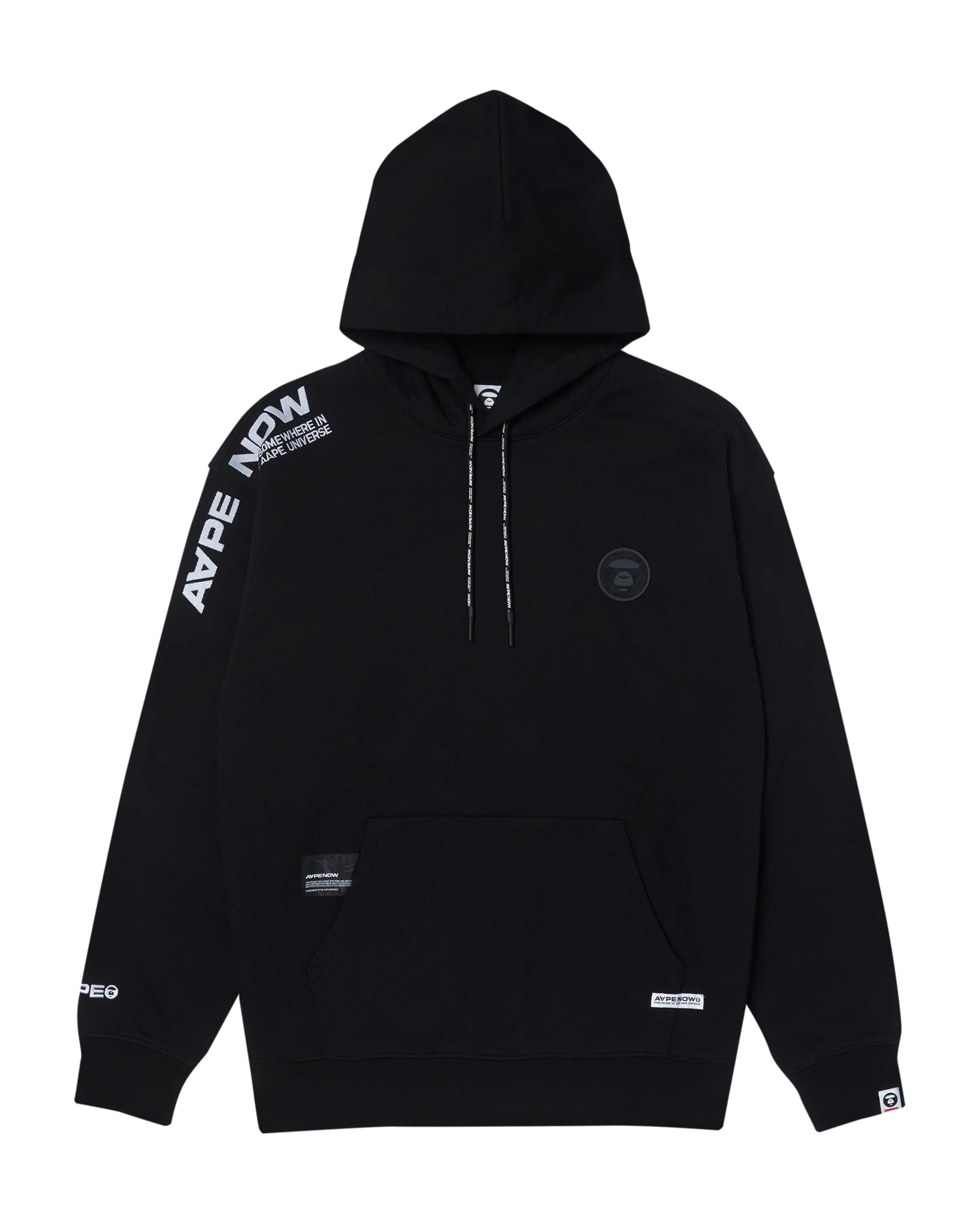 Moonface patch hoodie - Image 6