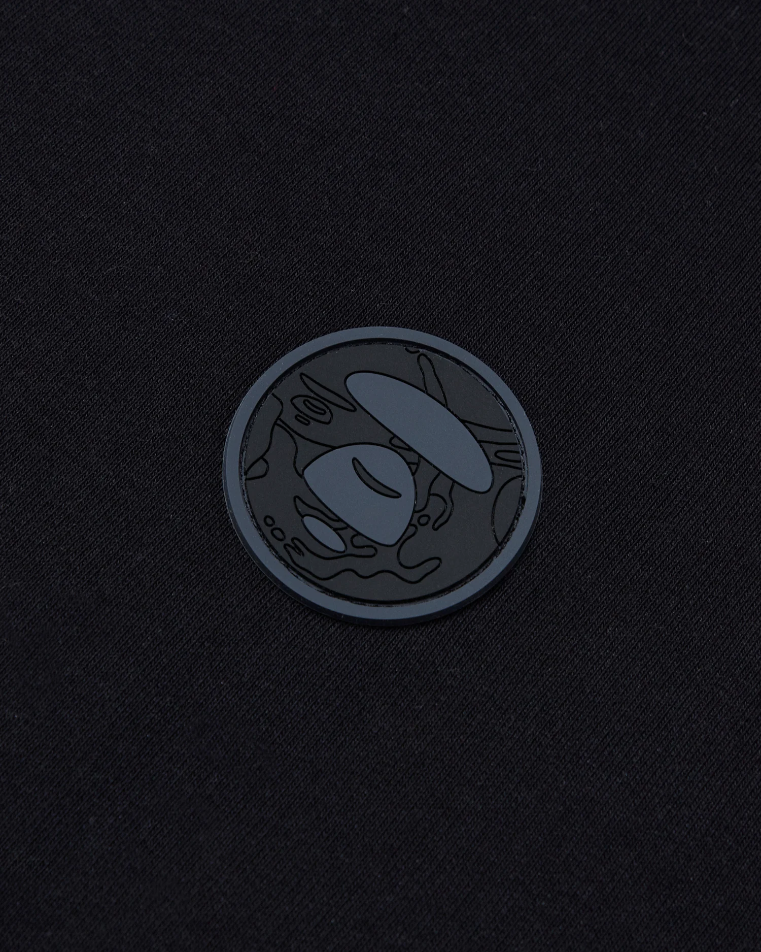 Moonface patch hoodie - Image 8