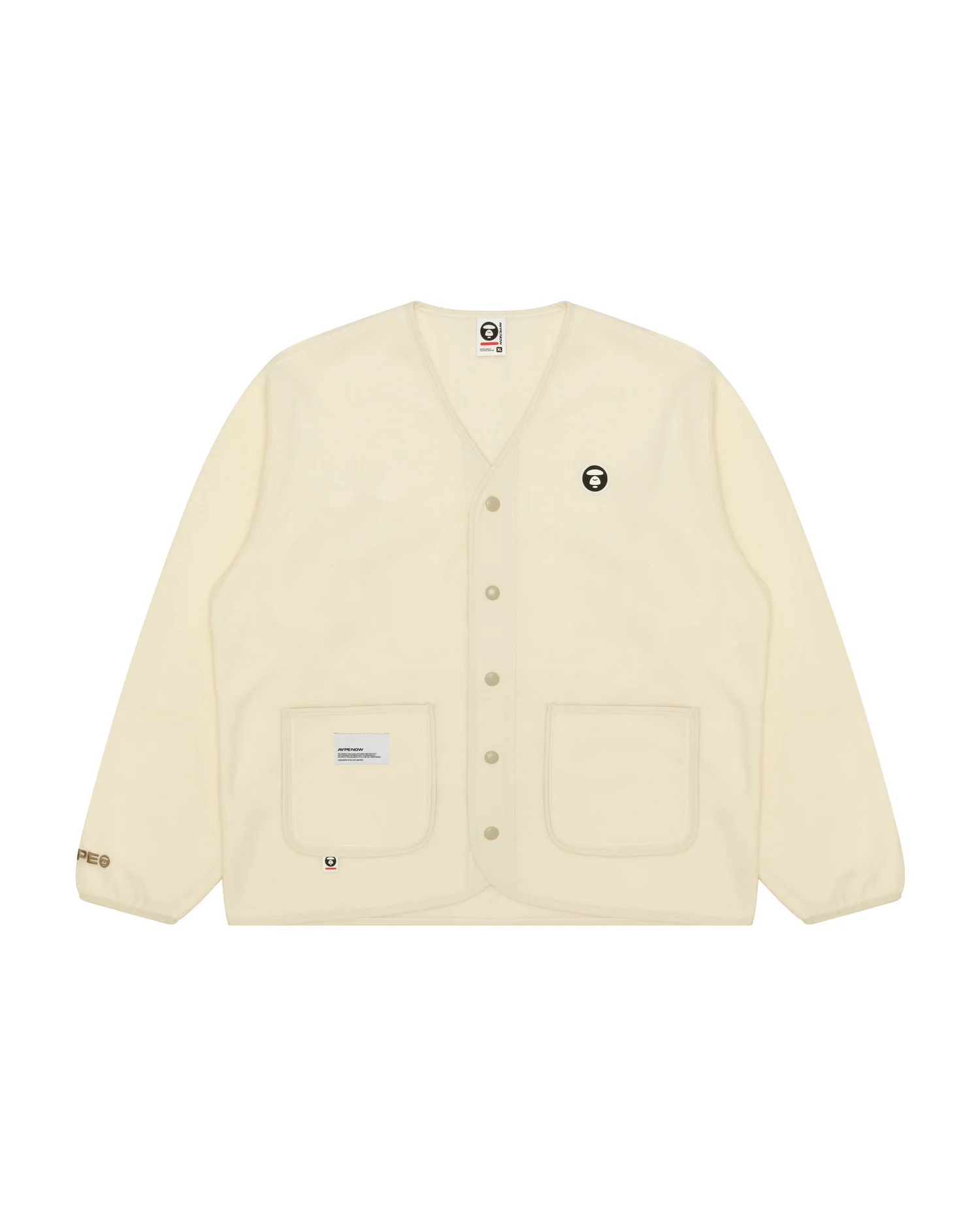 Moonface fleece cardigan - Image 6