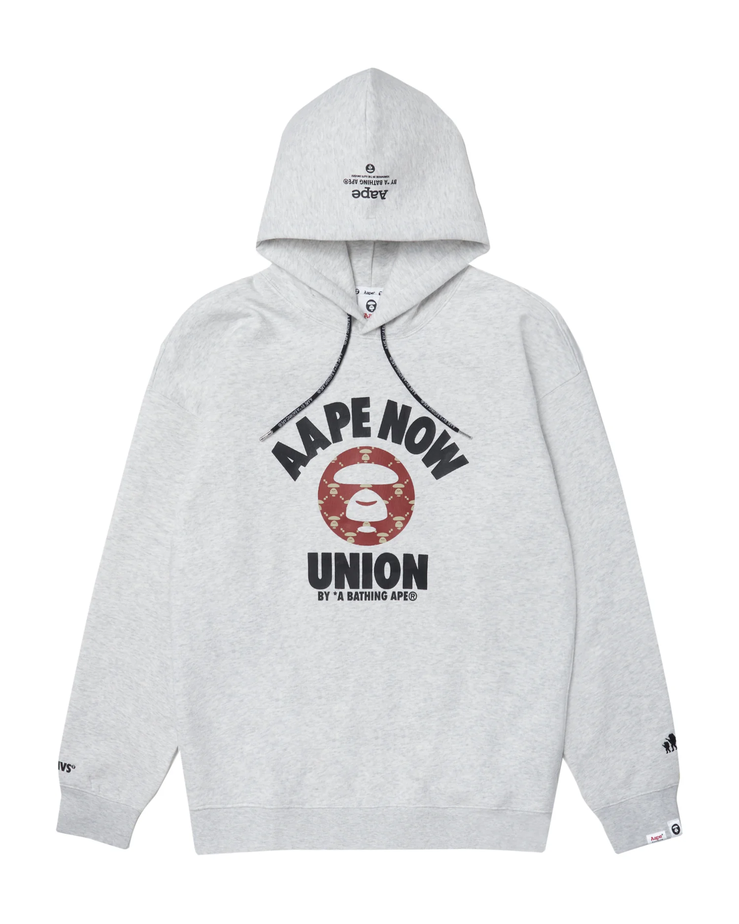 Moonface printed hoodie