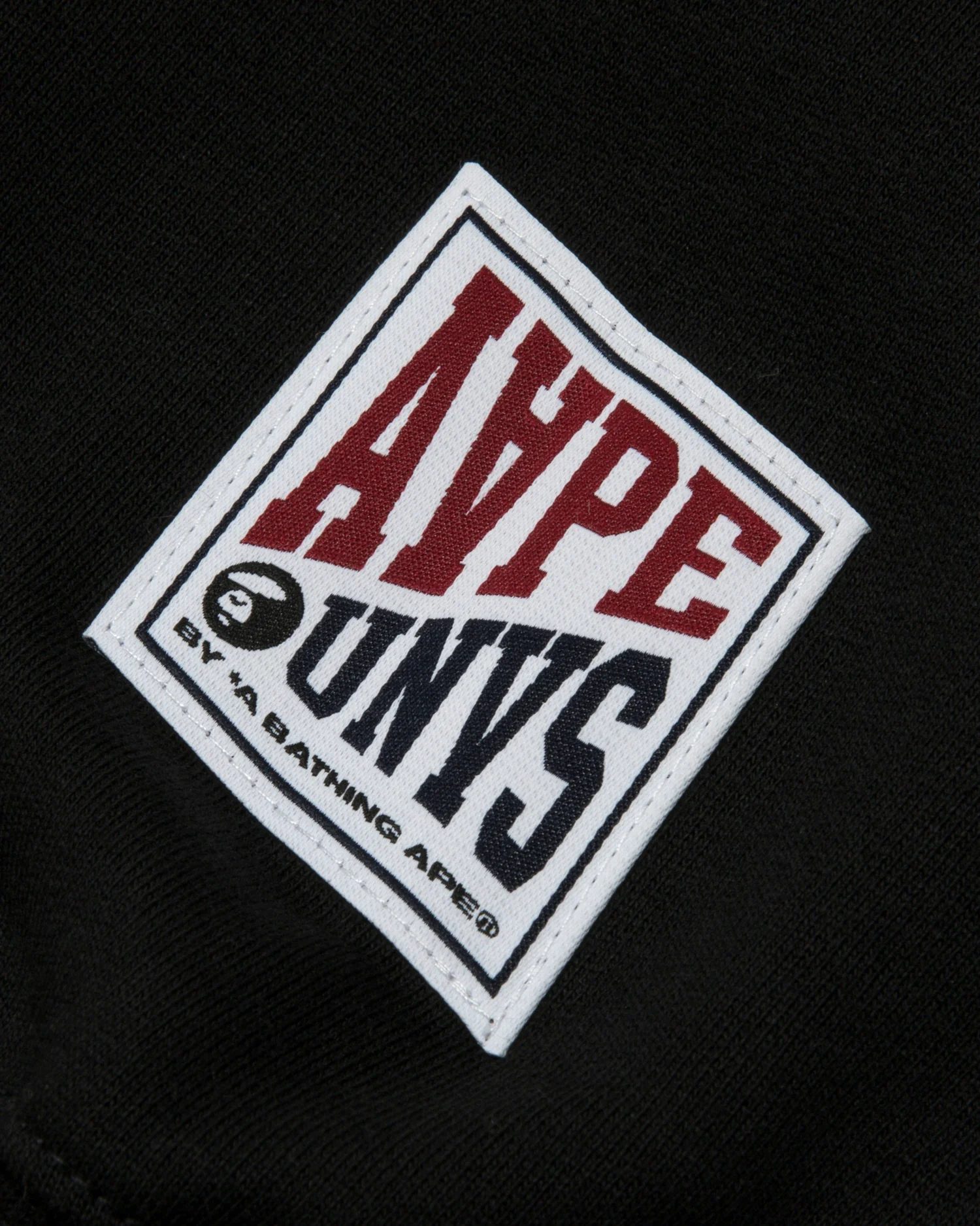 AAPE universe moonface logo raglan sweatshirt - Image 3
