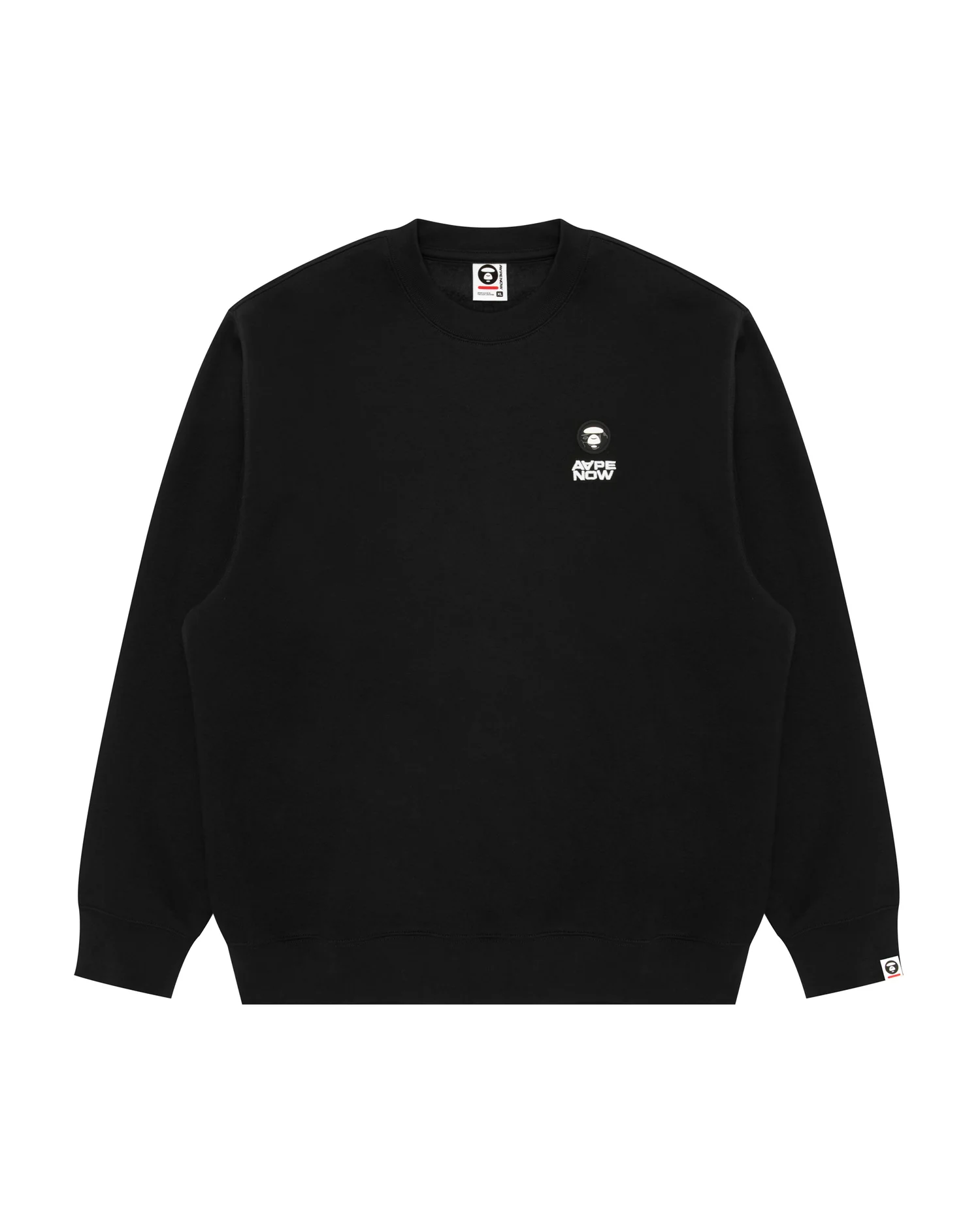 AAPENOW moonface crew neck sweatshirt