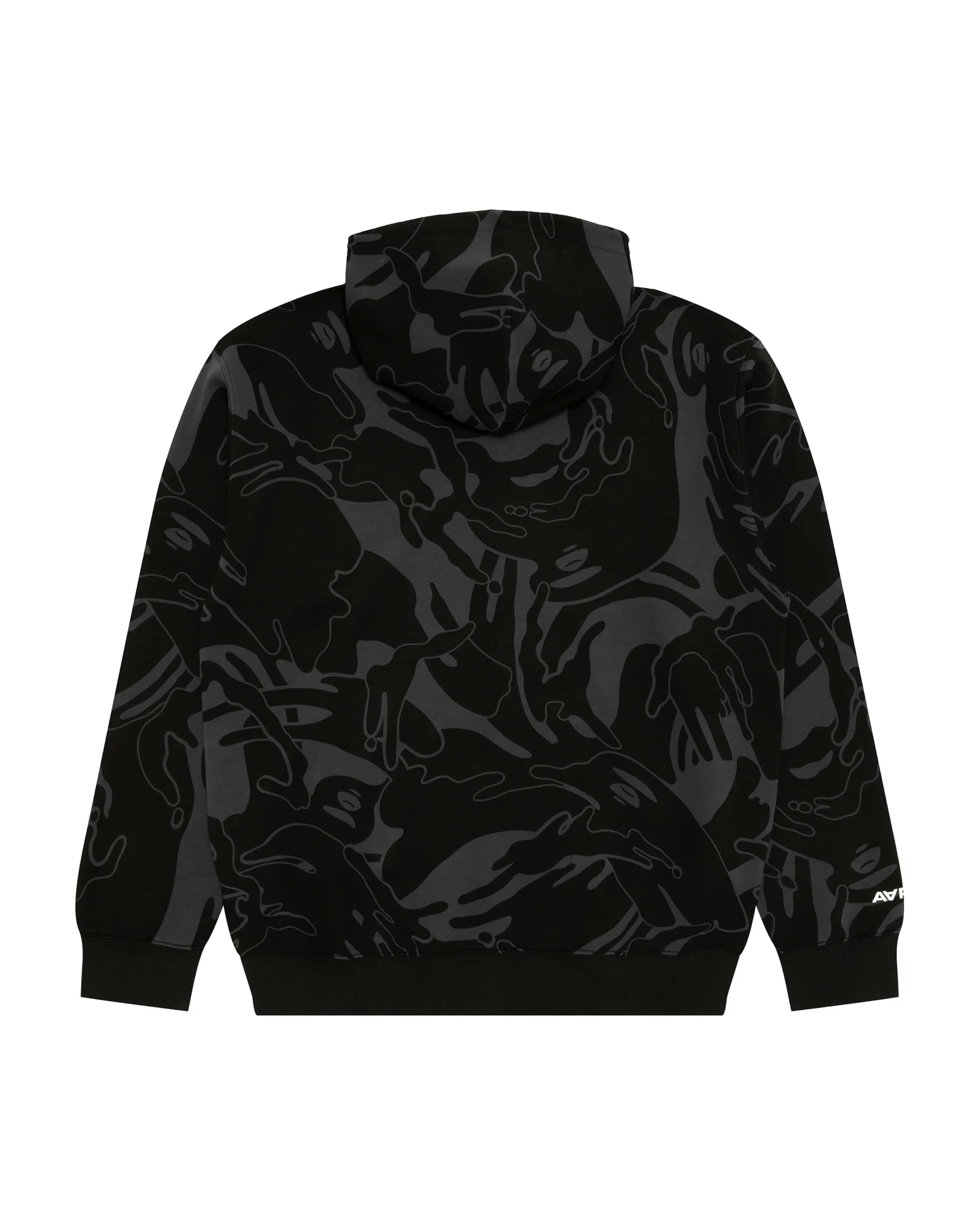 AAPENOW clover moonface zip-up hoodie - Image 3