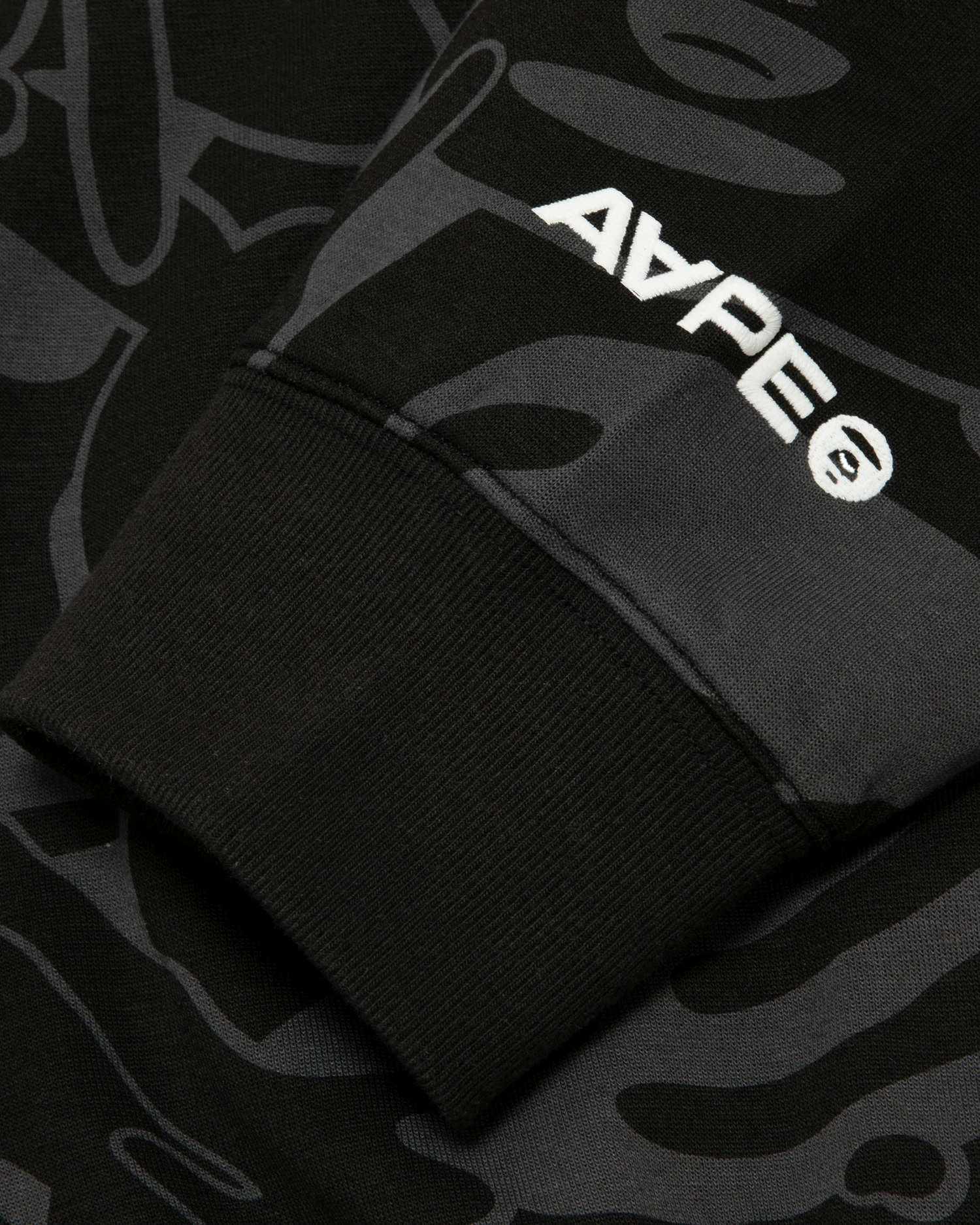 AAPENOW clover moonface zip-up hoodie - Image 4