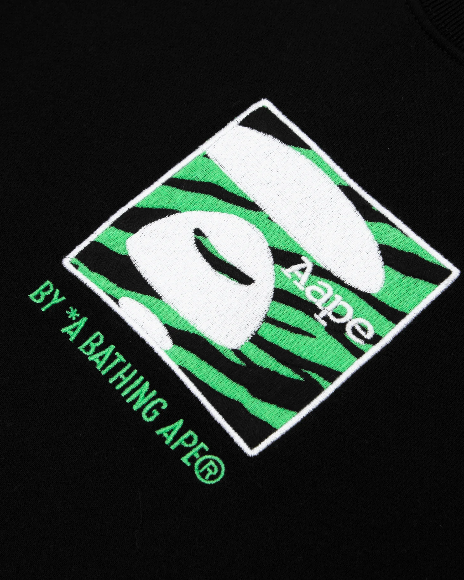 Stripe Moonface sweatshirt - Image 3