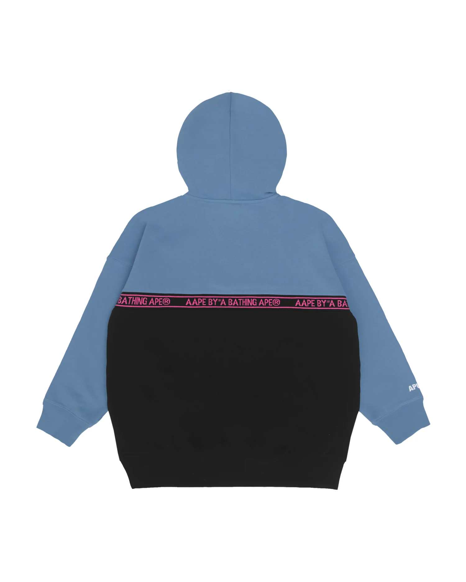 Moonface panelled half-zip hoodie - Image 2