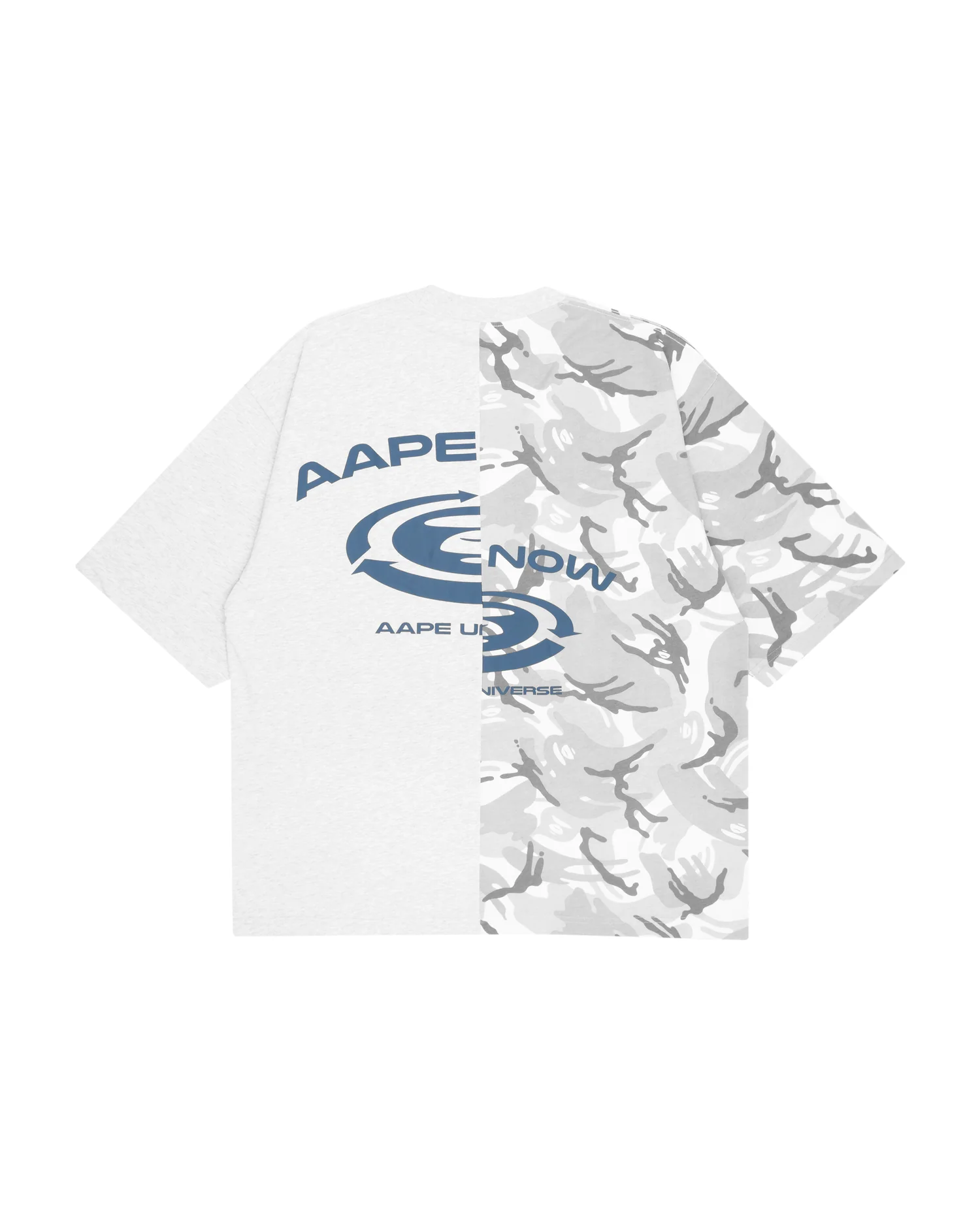 Moonface camo colour blocked tee - Image 12
