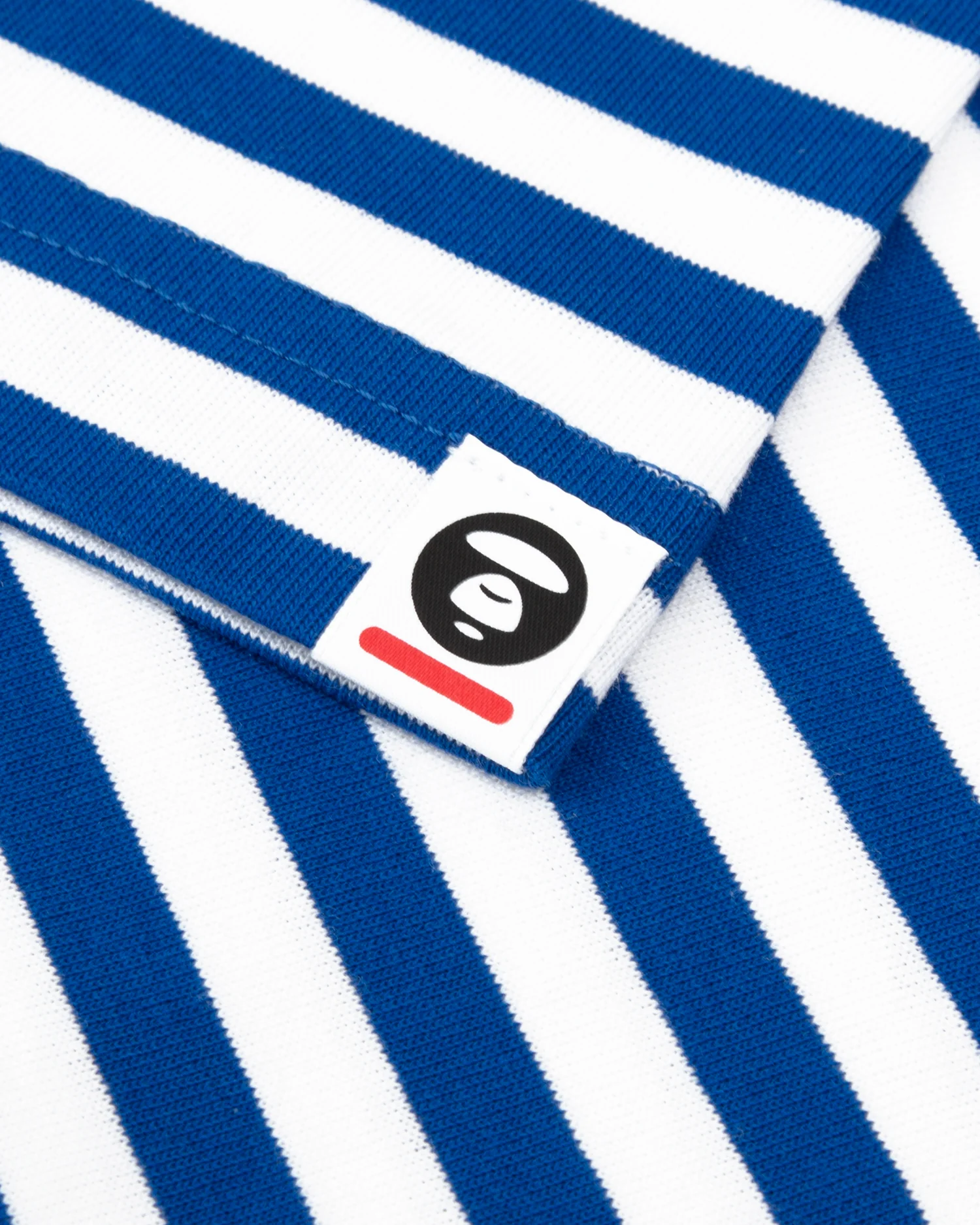 Moonface striped cotton tee - Image 15