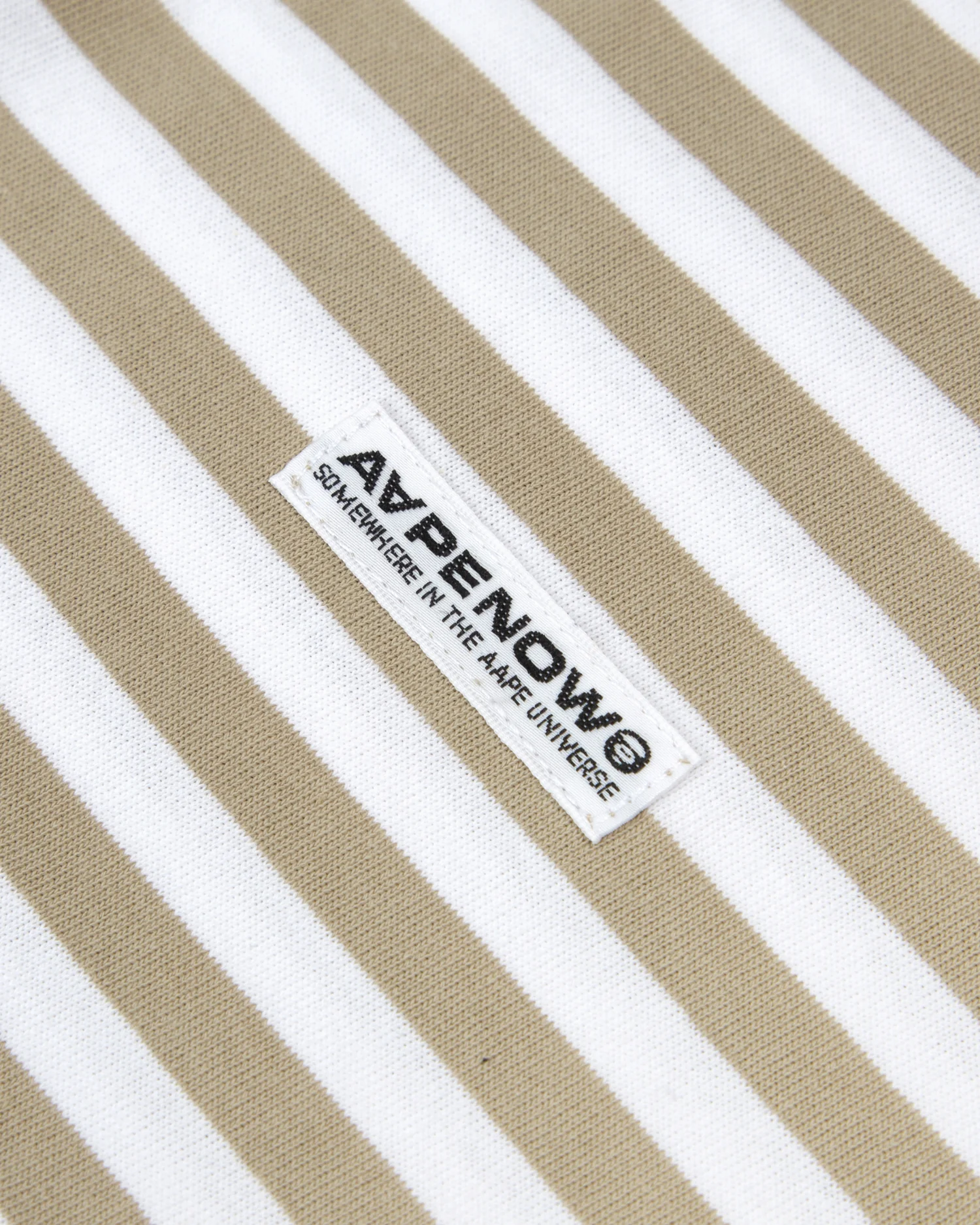 Moonface striped cotton tee - Image 4