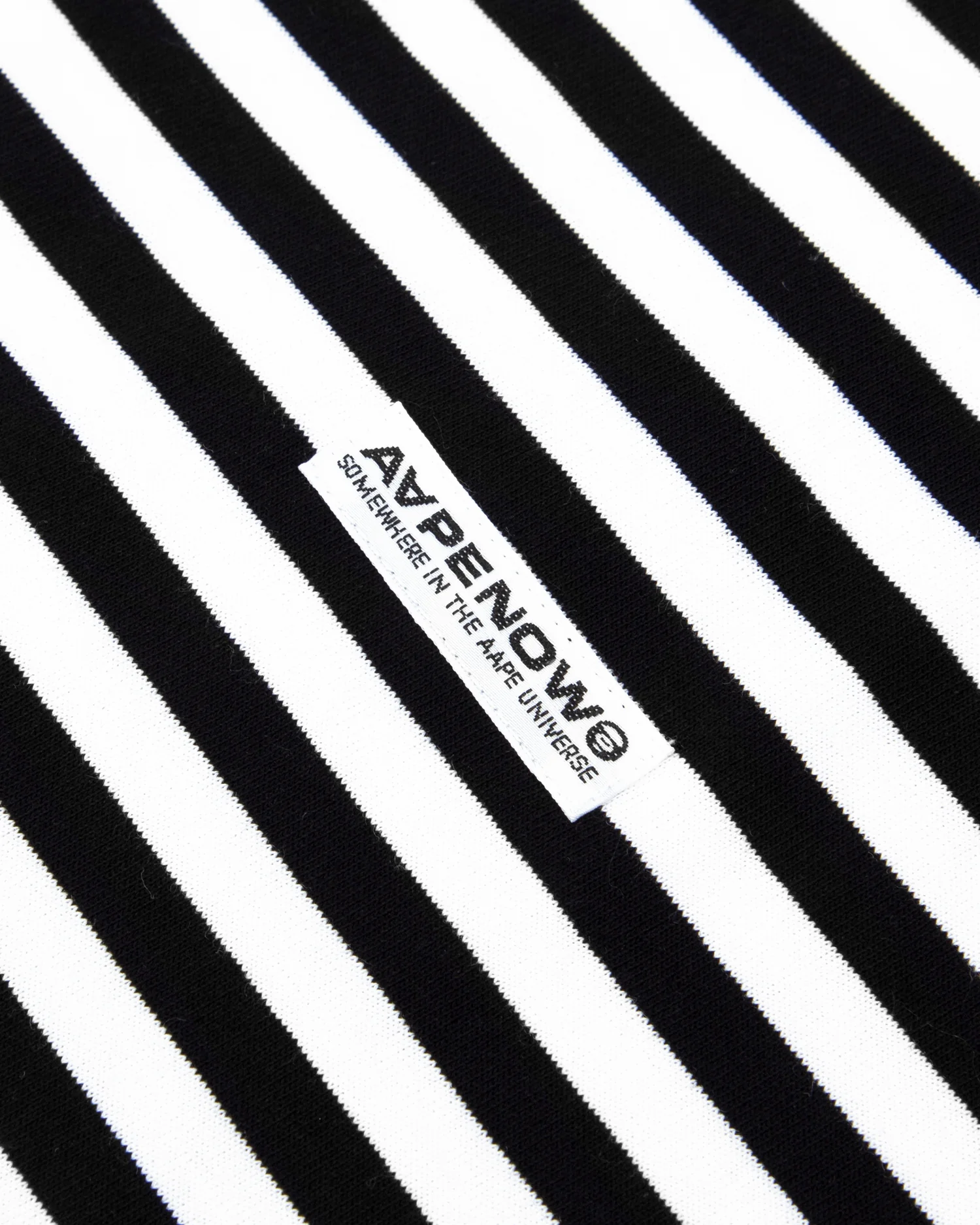 Moonface striped cotton tee - Image 9