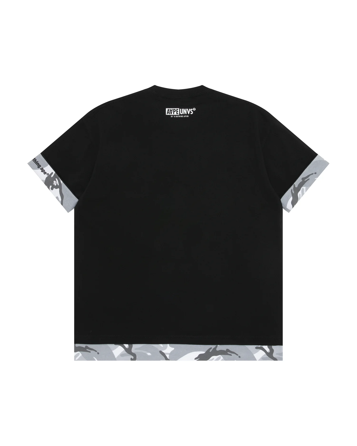 Moonface camo layered hem tee - Image 2
