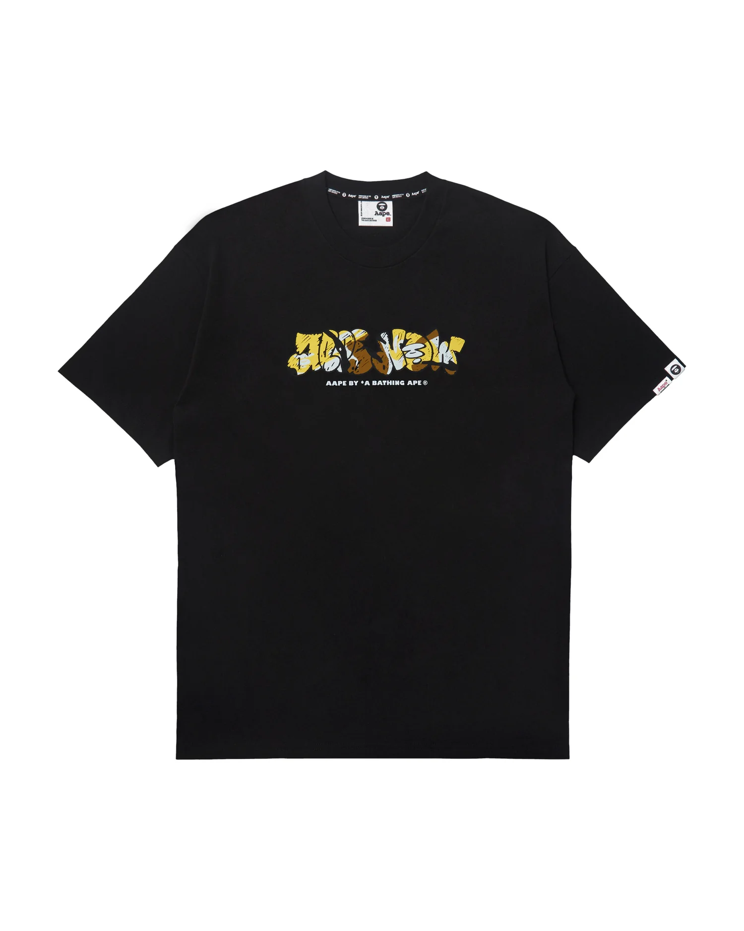 Moonface graphic-printed tee