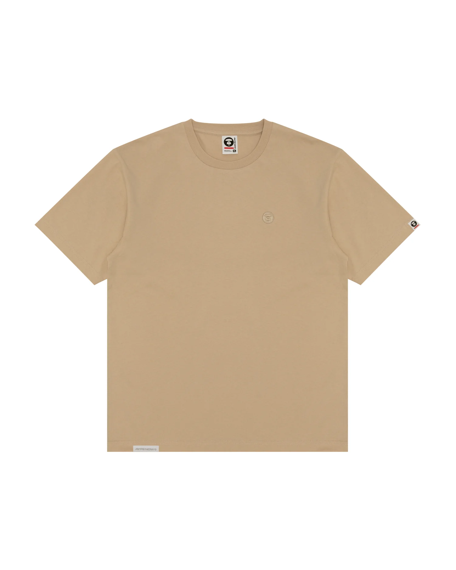Moonface embroidered tee