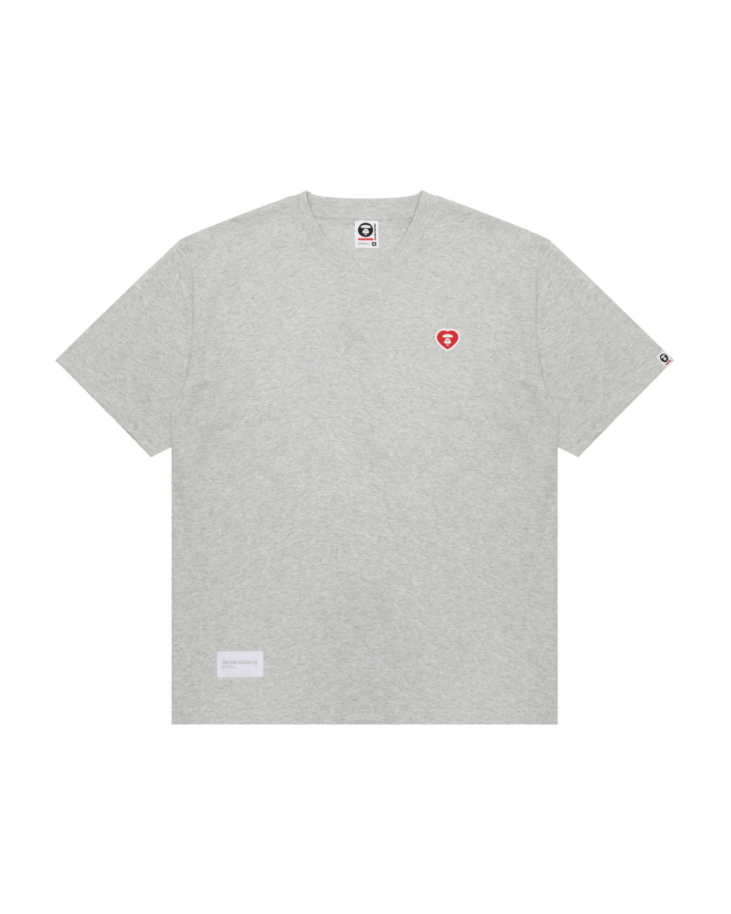 Moonface heart patch tee