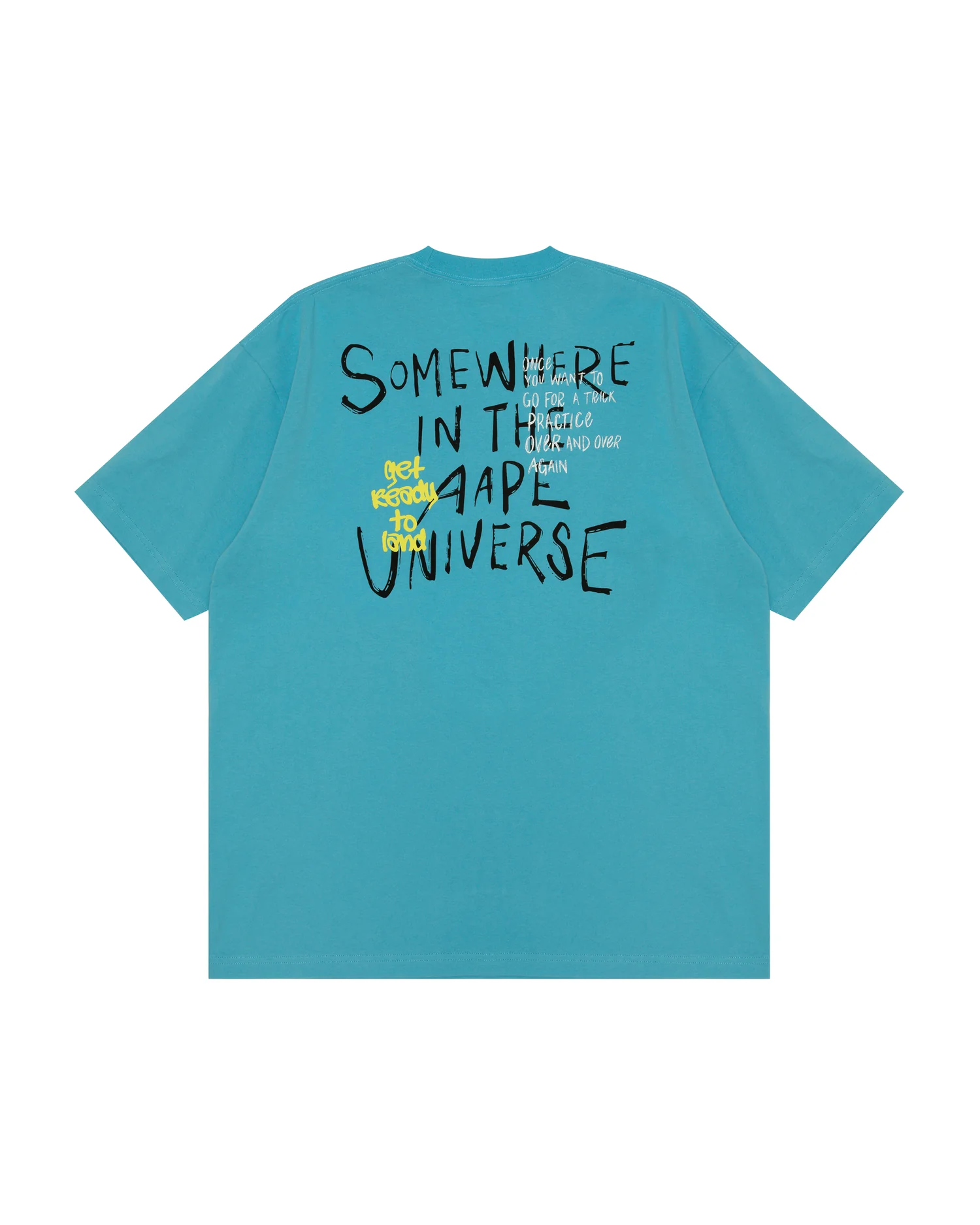 Moonface graffiti printed tee - Image 7