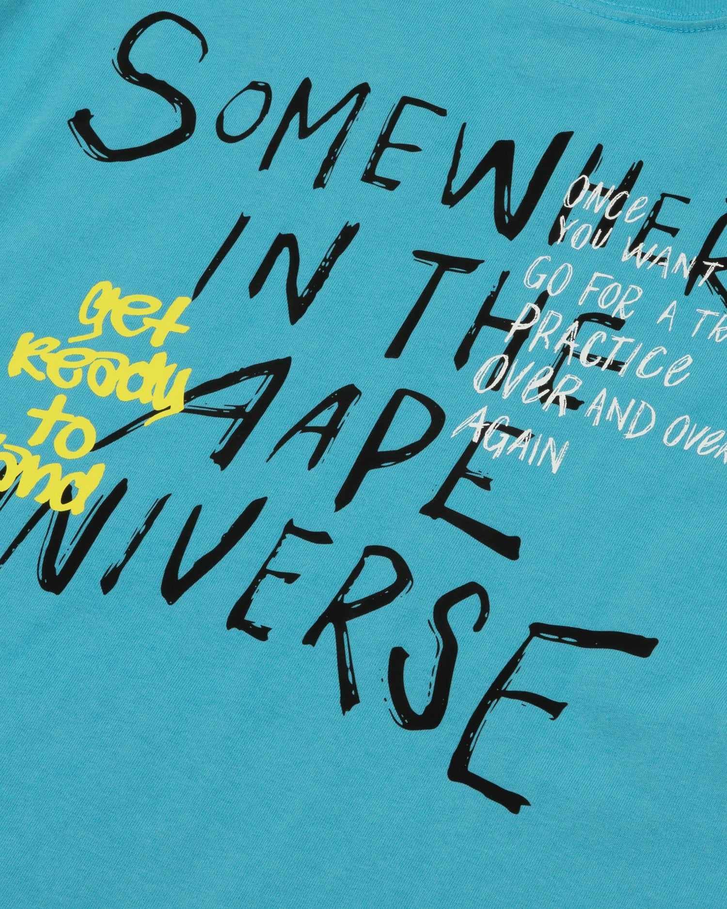 Moonface graffiti printed tee - Image 8