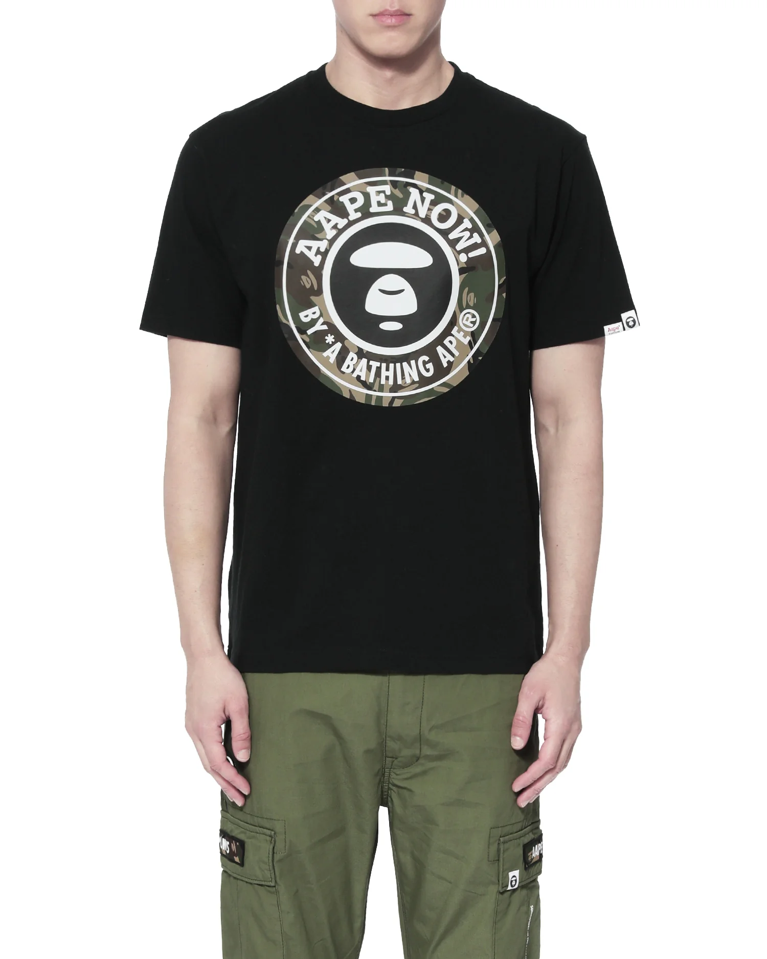 Camo Moonface emblem tee - Image 2