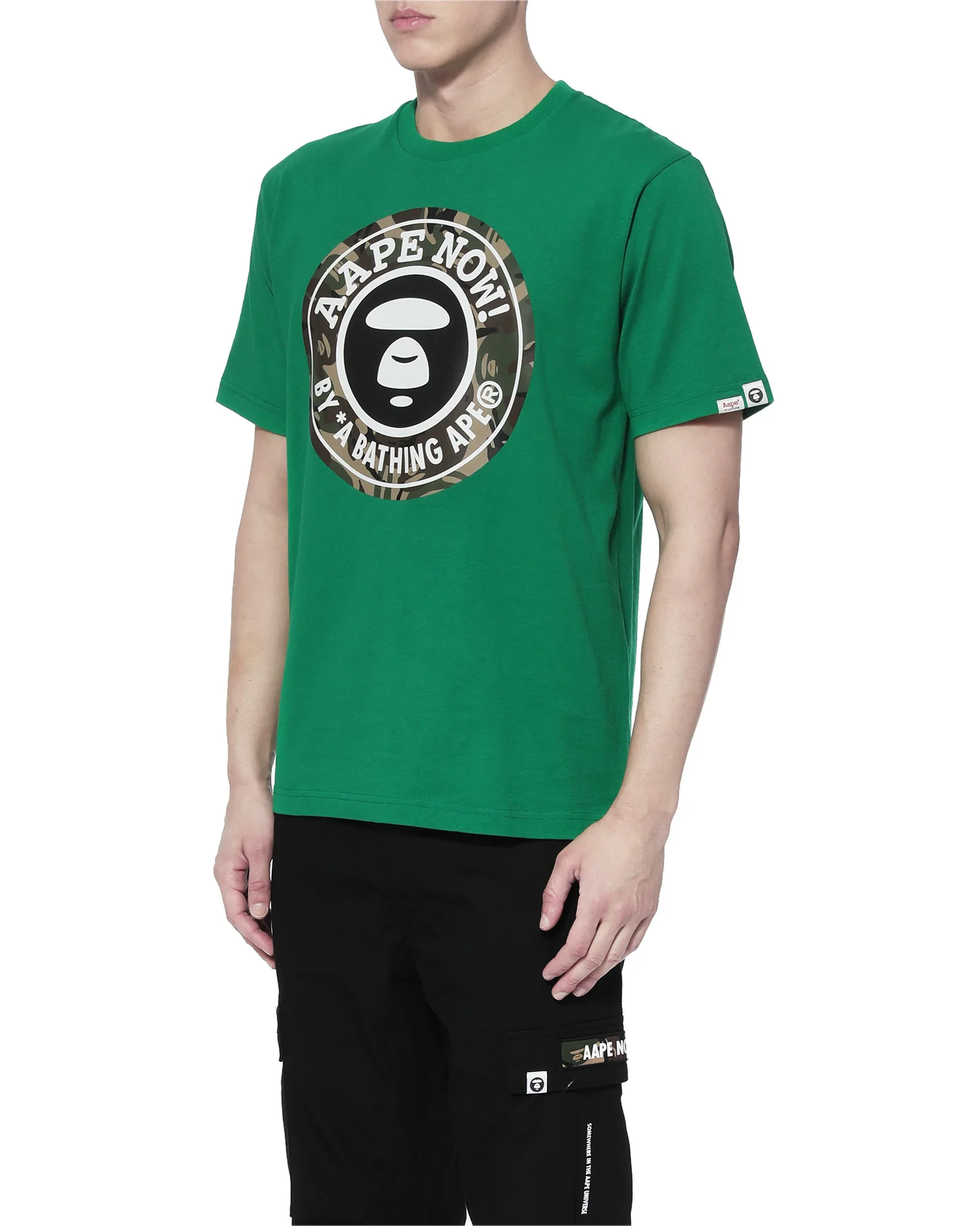 Camo Moonface emblem tee - Image 9