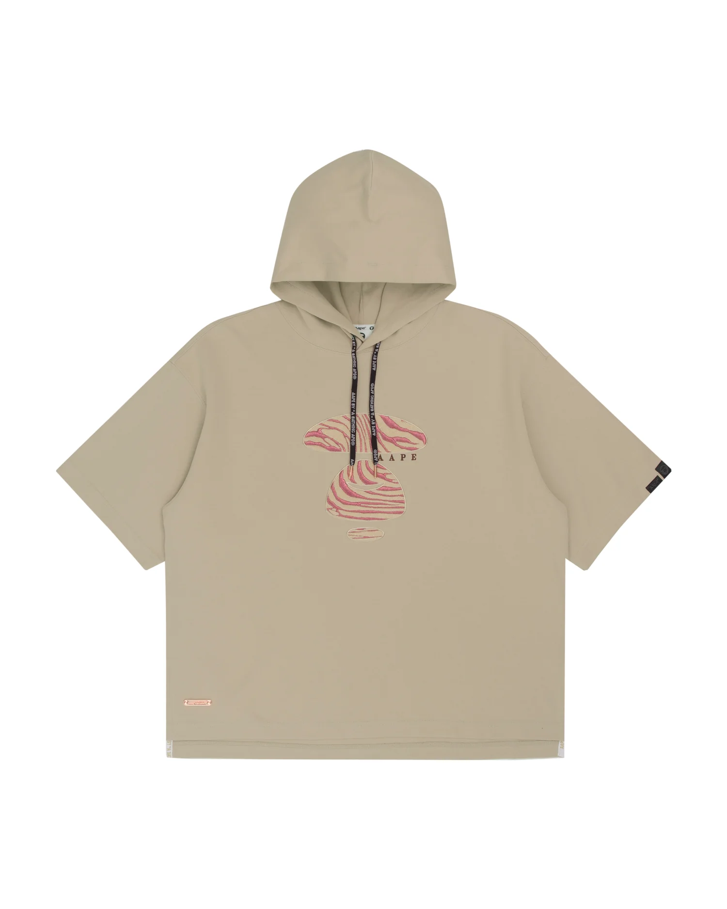 Moonface hooded tee