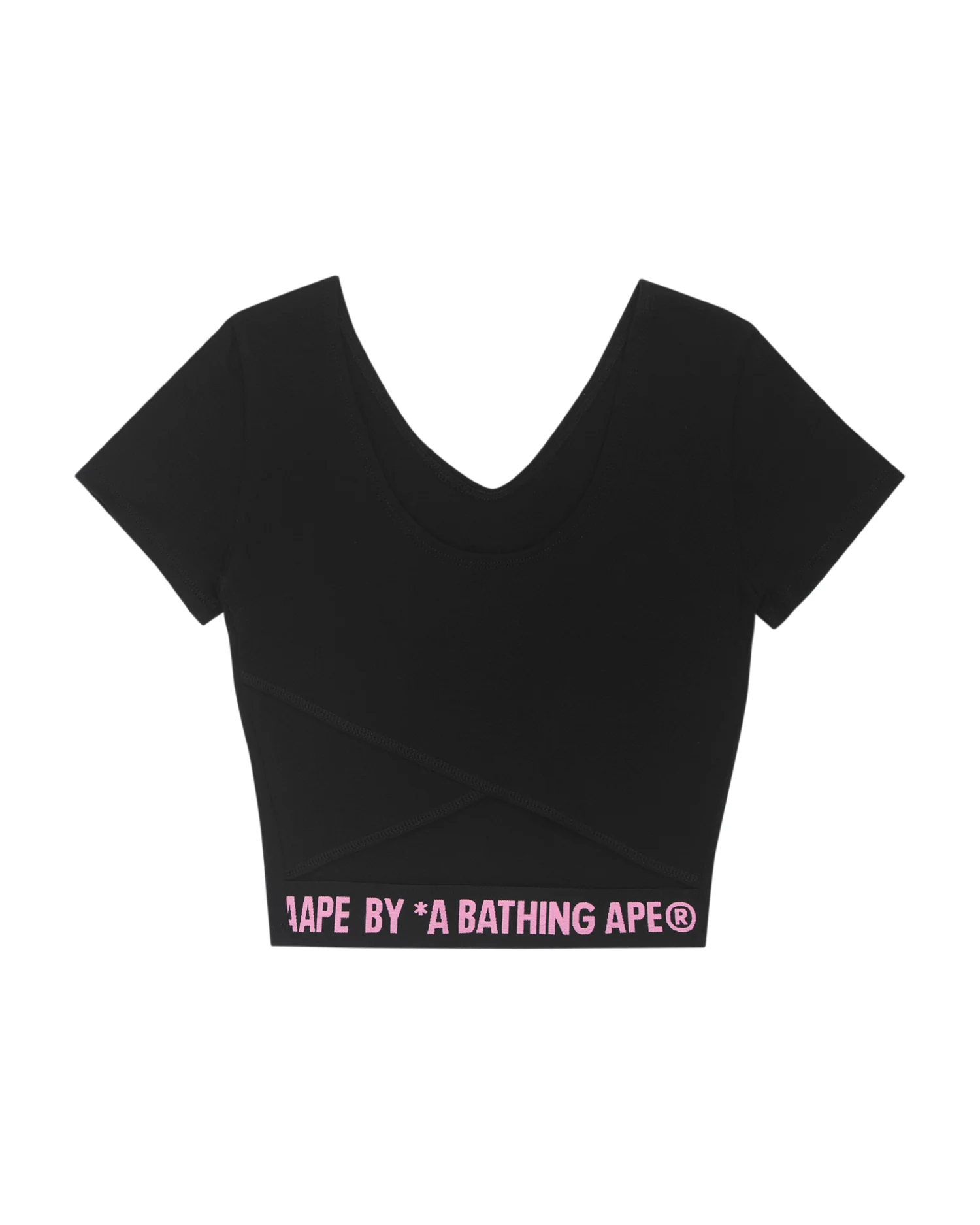 Moonface cropped active tee - Image 2