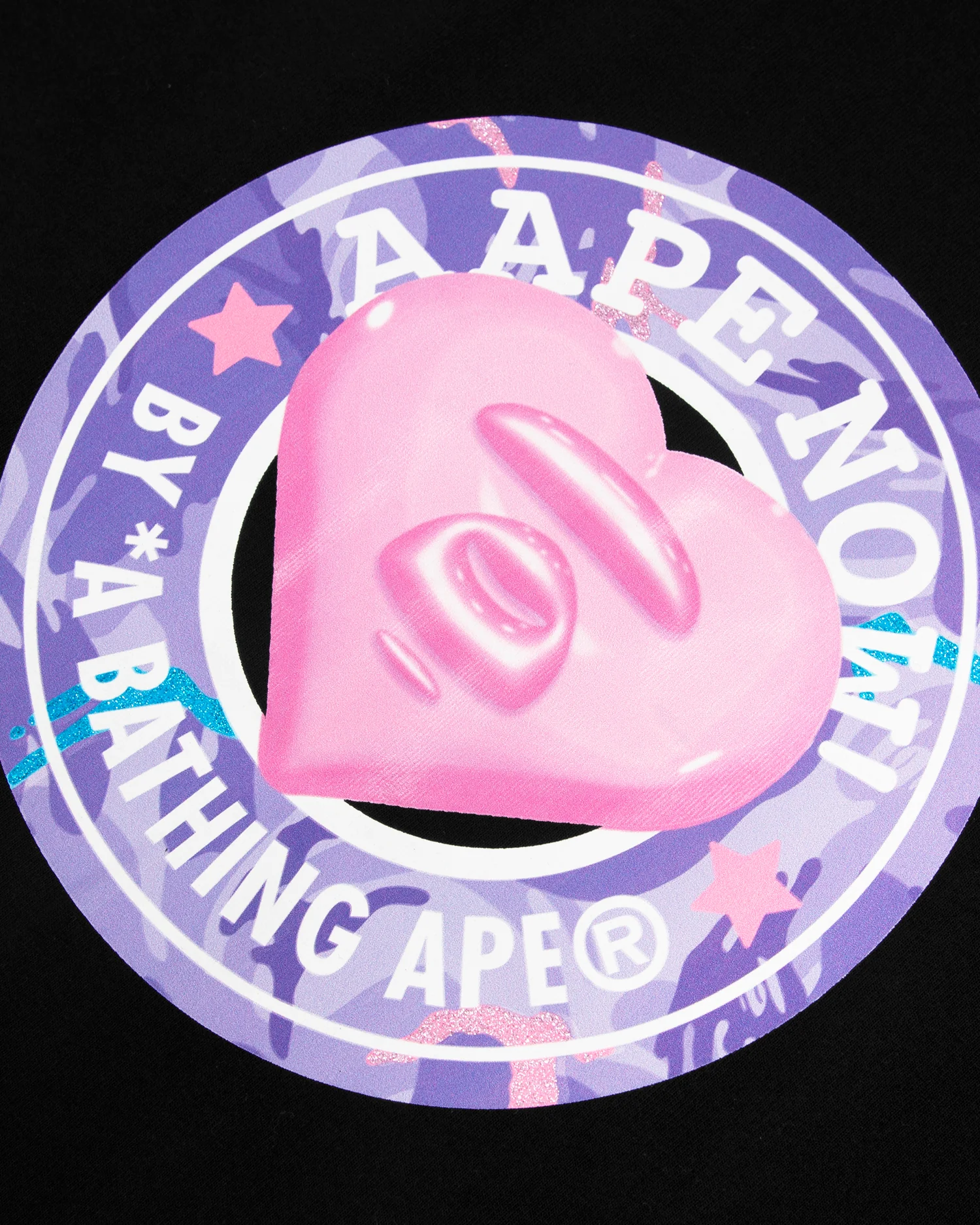 Moonface graphic printed tee - Image 3