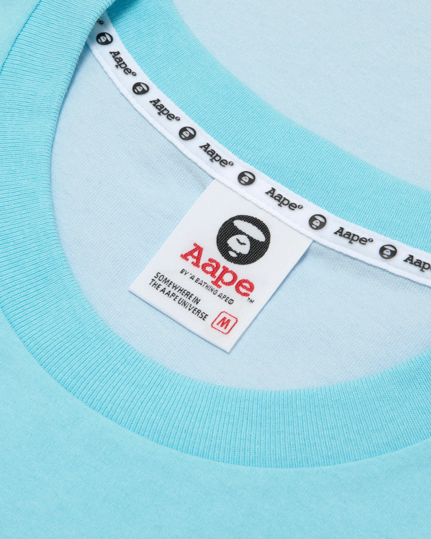 Moonface embossed panelled tee - Image 5