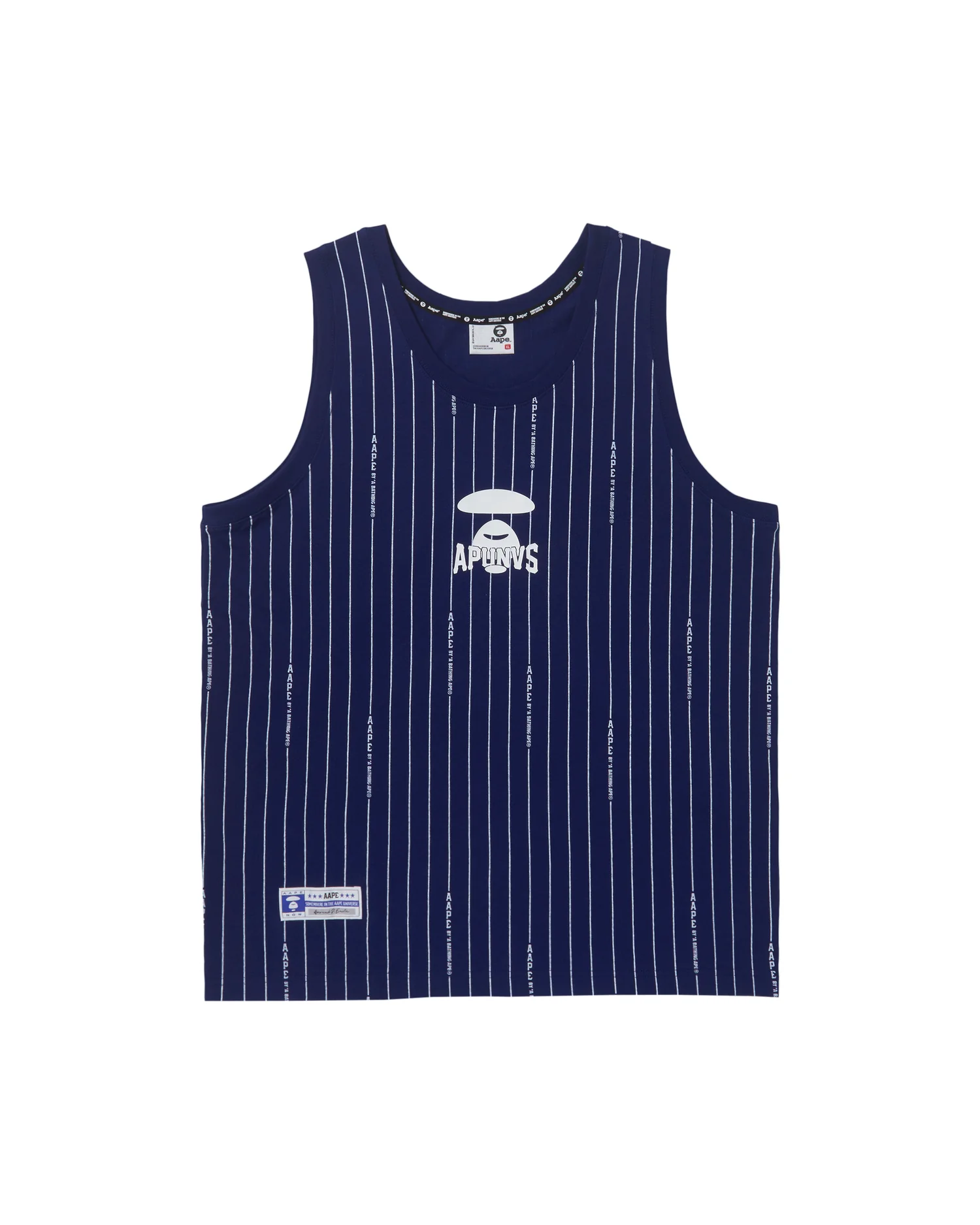 Moonface striped tank top