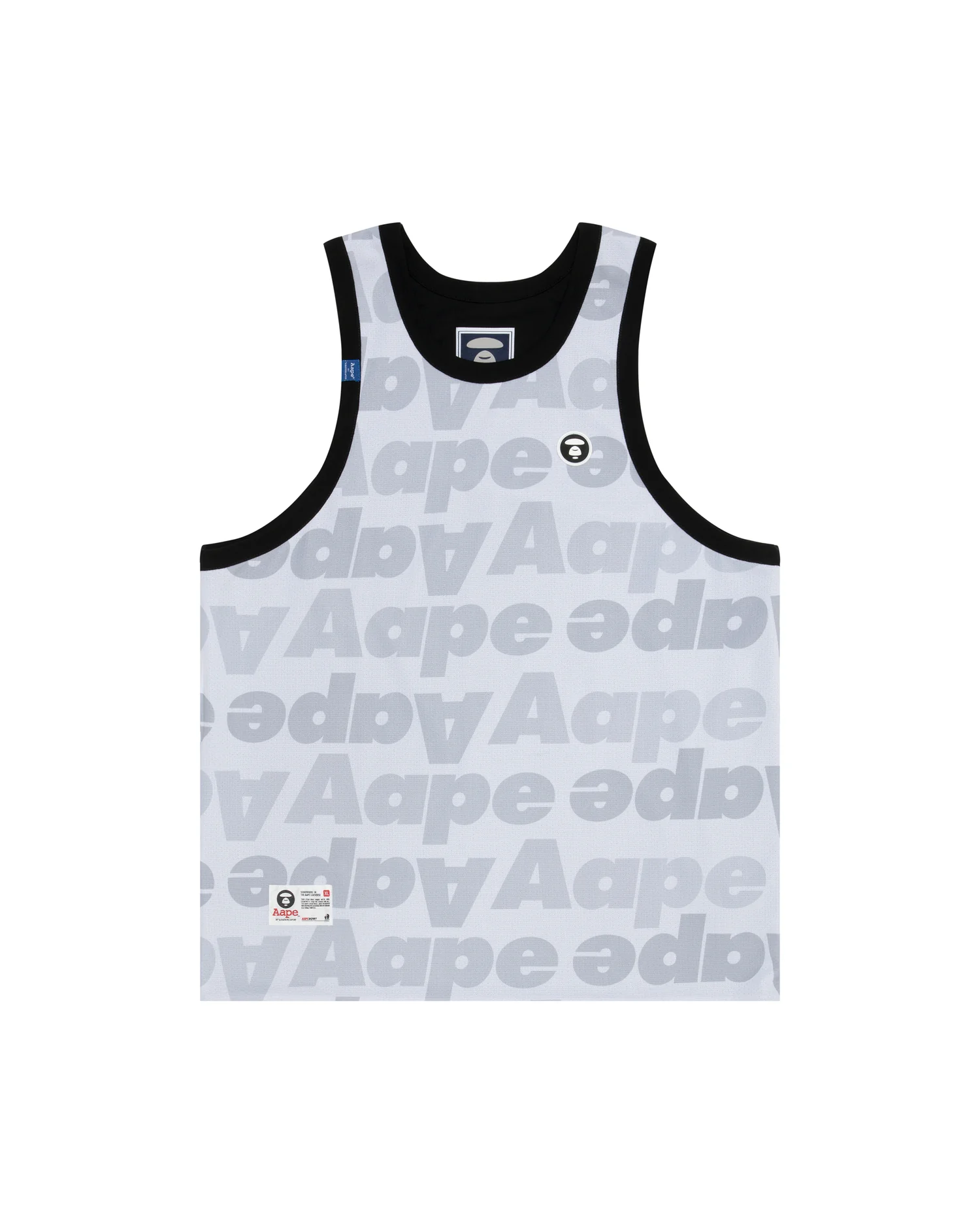 Moonface reversible basketball tank top - Image 3