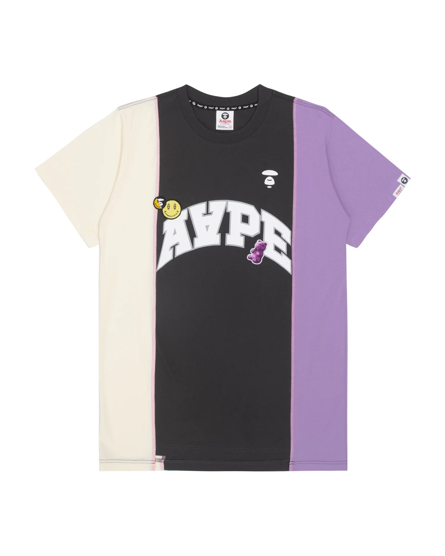 Moonface spliced tee